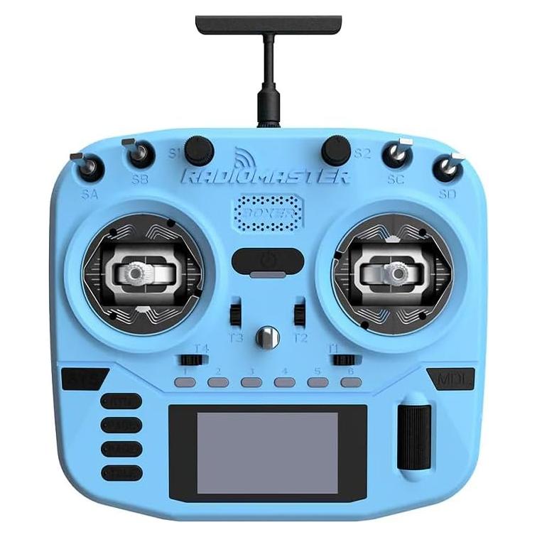 Controlador Remoto RadioMaster Boxer Crush 16CH 2.4G Azul