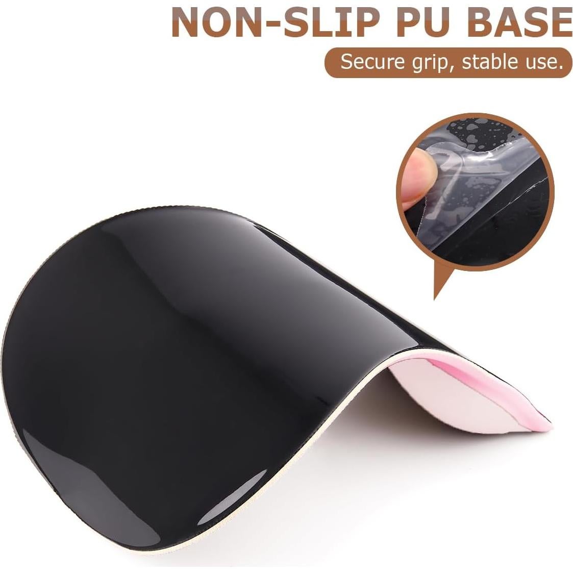 Almohadilla de Muñeca Ergonómica ABRONDA Rosa con Gel