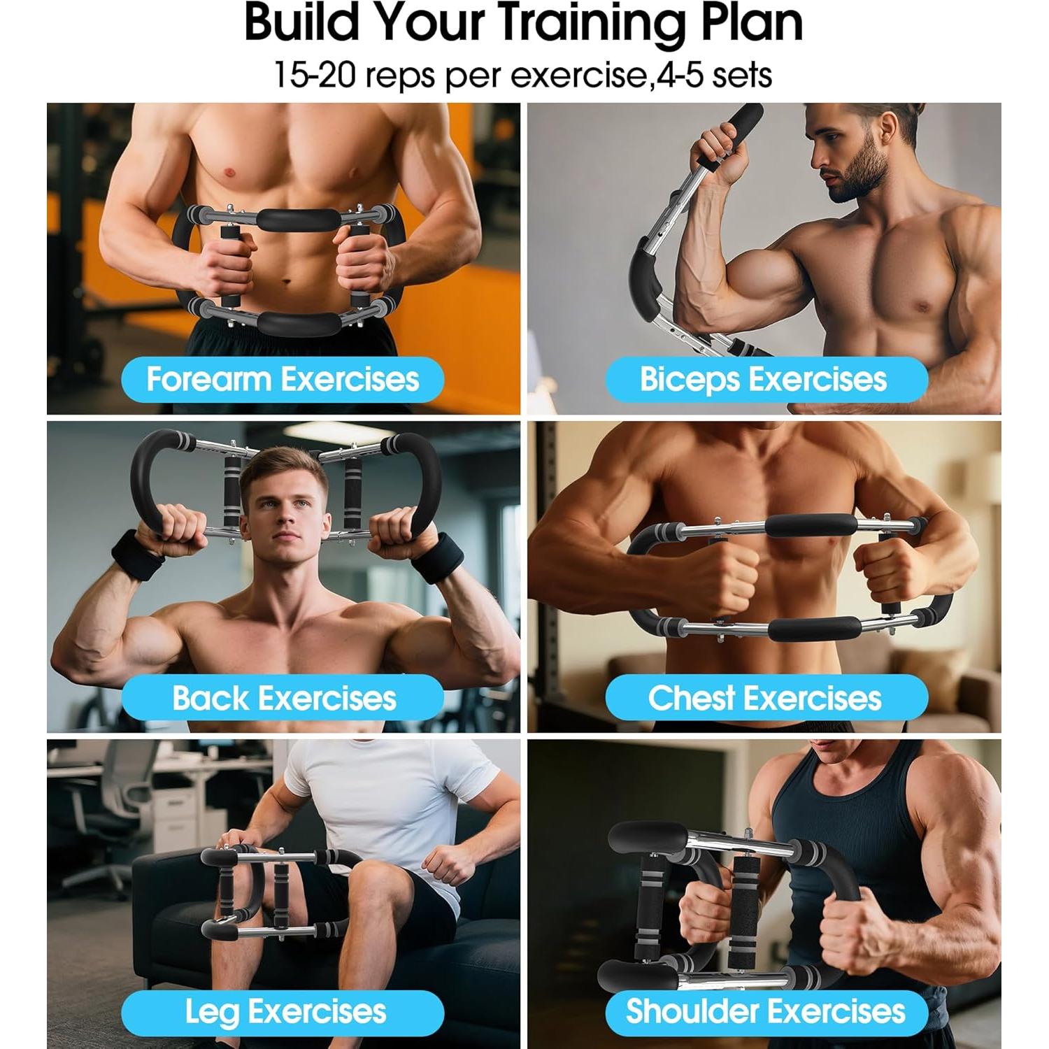 Entrenador de Brazos Twister CIRQUISTA 50-130Lbs Ajustable