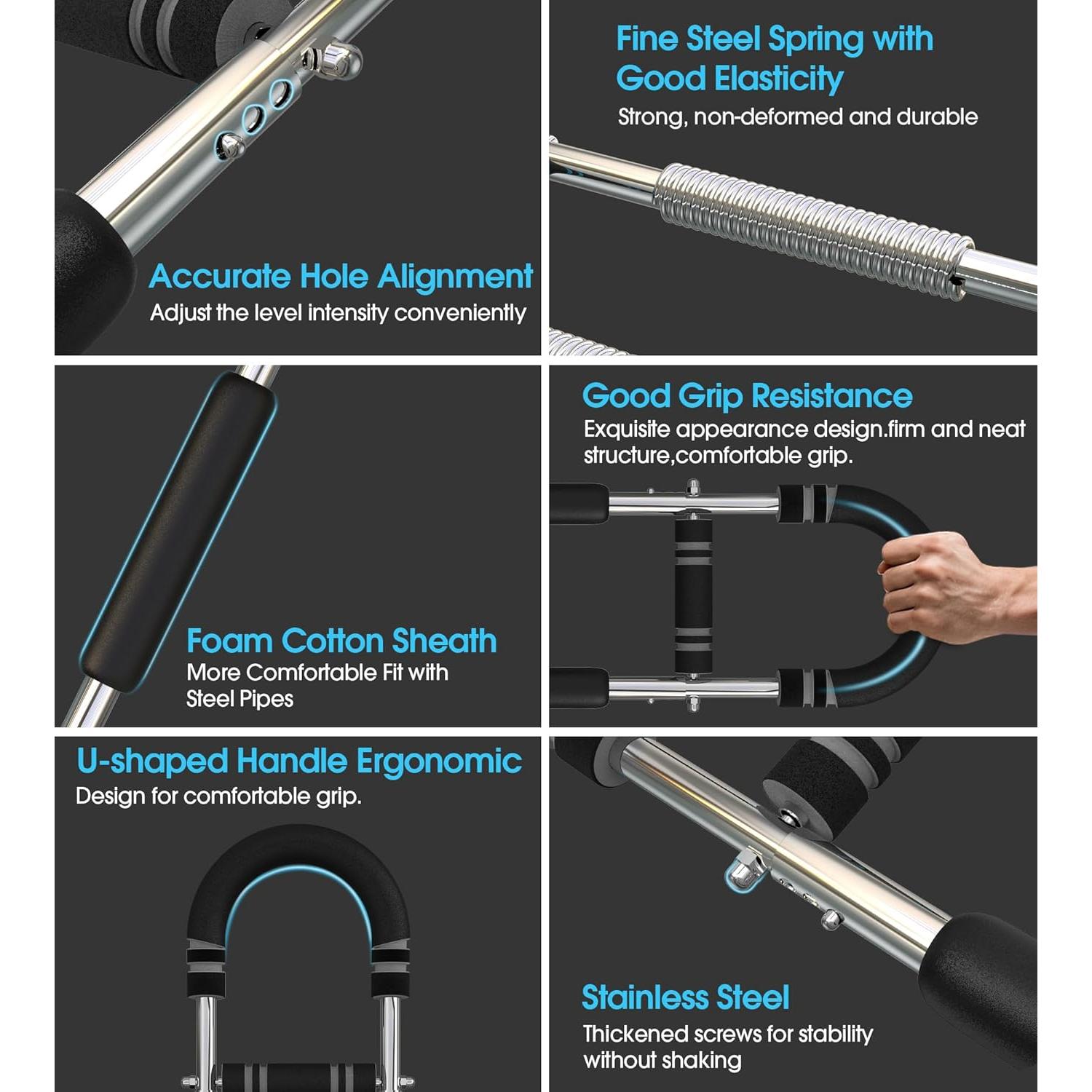 Entrenador de Brazos Twister CIRQUISTA 50-130Lbs Ajustable