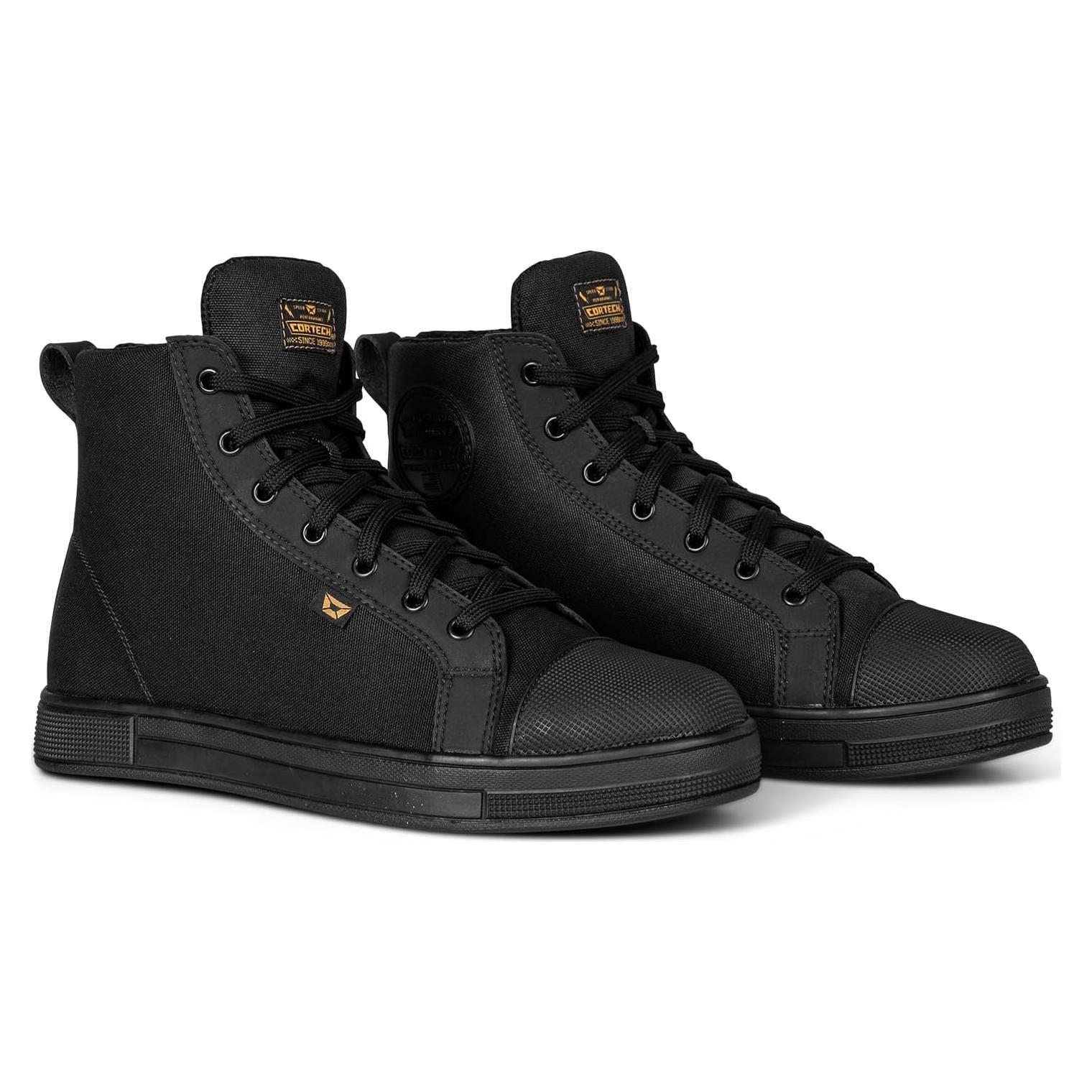 Zapatos de Moto Cortech Menace para Hombre Talla 8 Negro