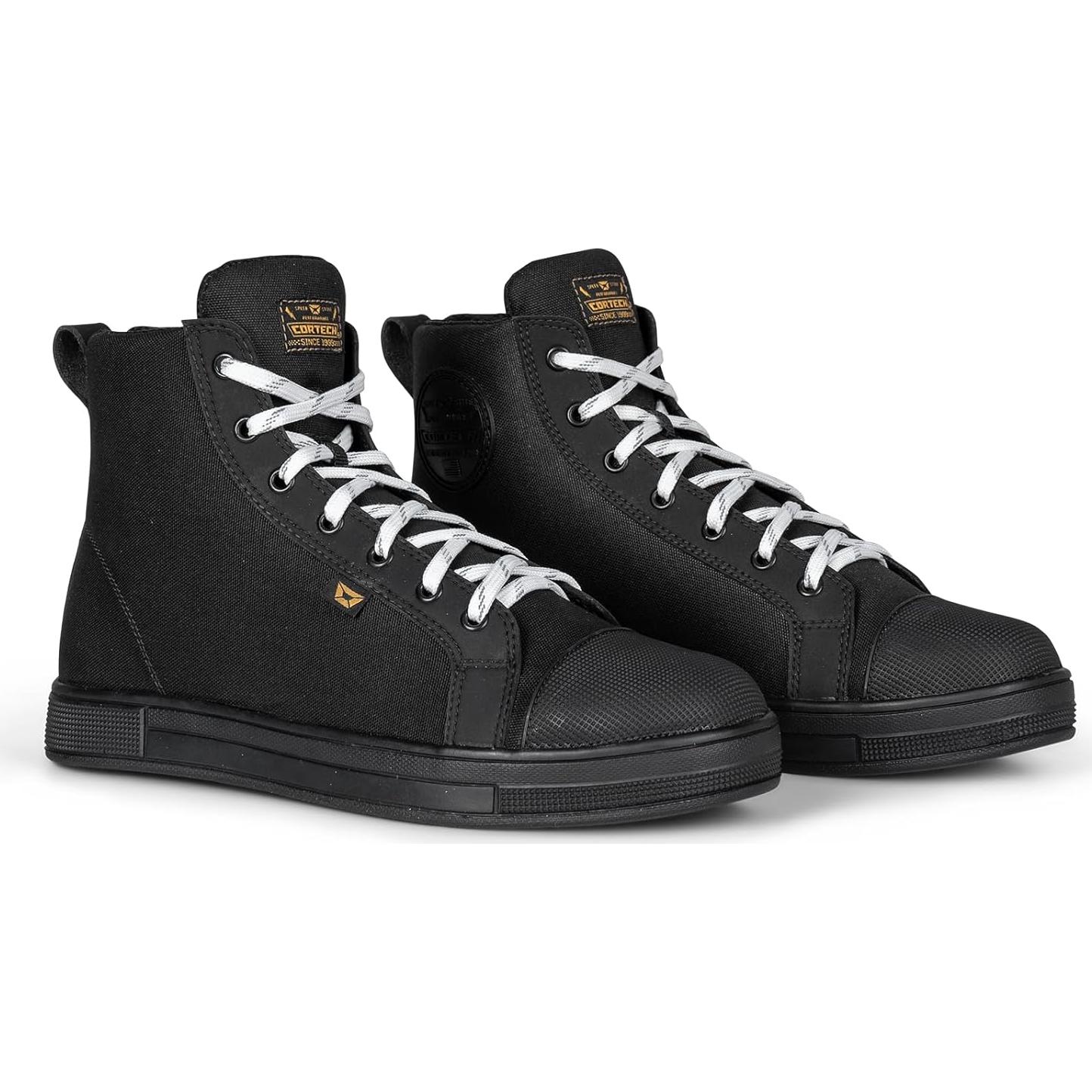 Zapatos de Moto Cortech Menace para Hombre Talla 8 Negro