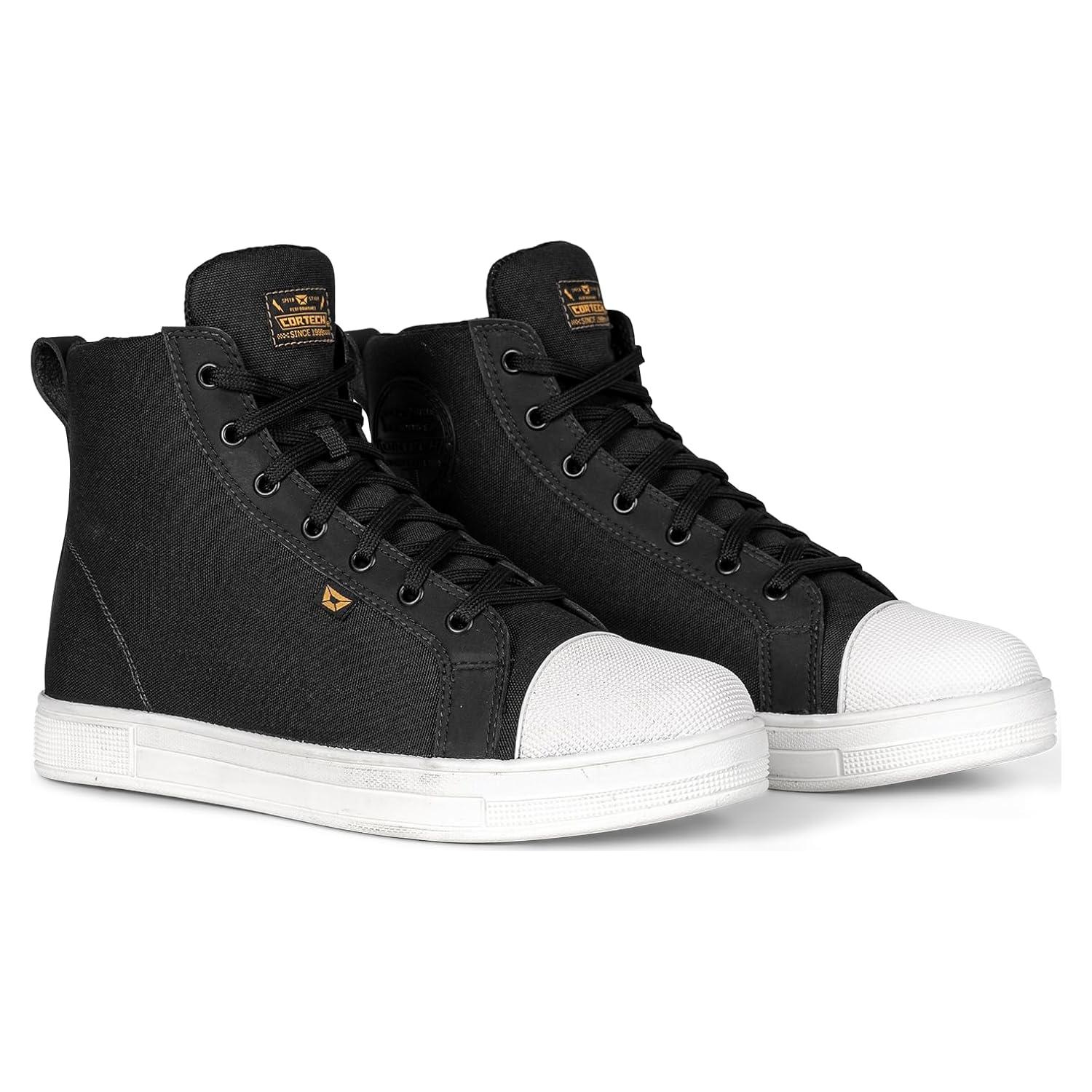 Zapatos de Montar Cortech Menace para Hombre - Negro/Blanco
