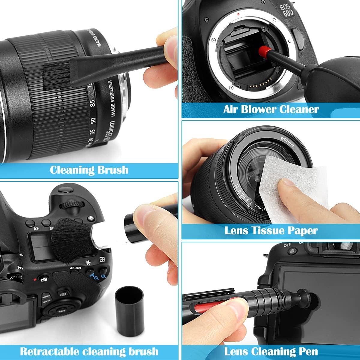 Kit de Limpieza de Cámara Profesional ARVOK 32 Piezas