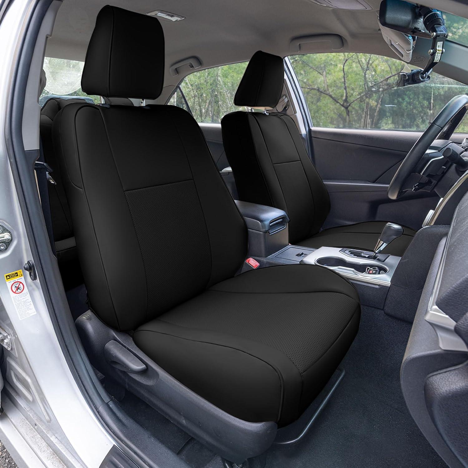 Cubiertas de Asiento FH Group para Toyota Camry 2012-2017 - Negro