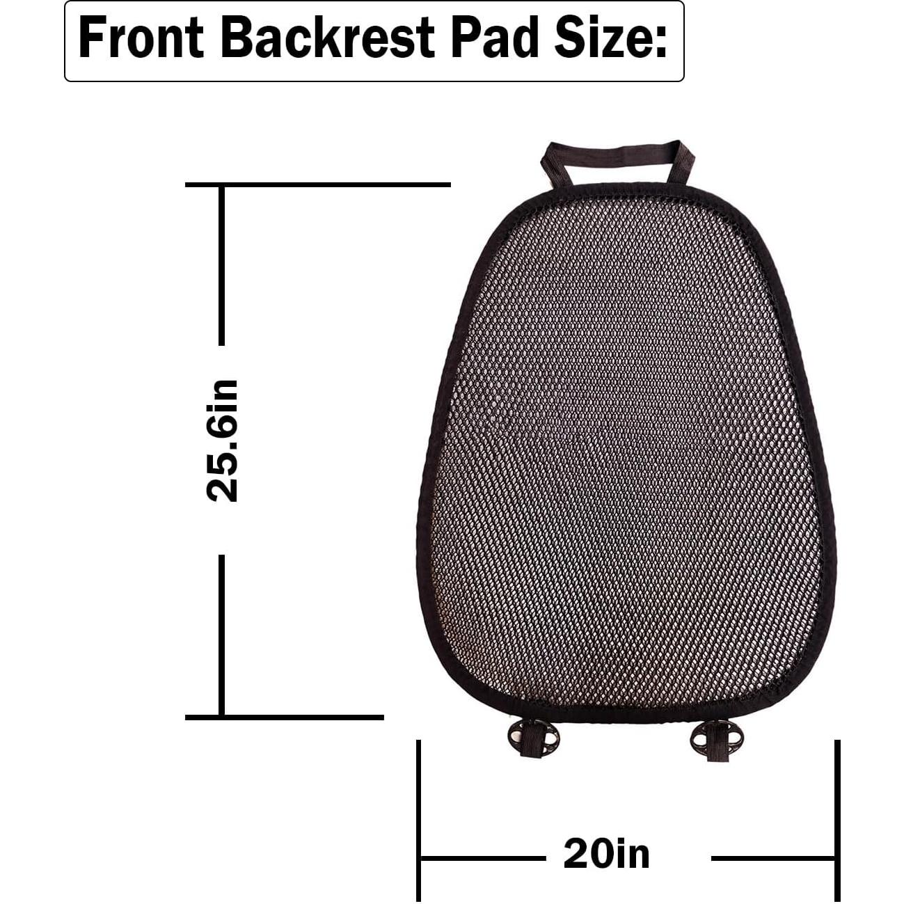 Cojín de Asiento de Coche ACDIAC Ventilado 3D Negro