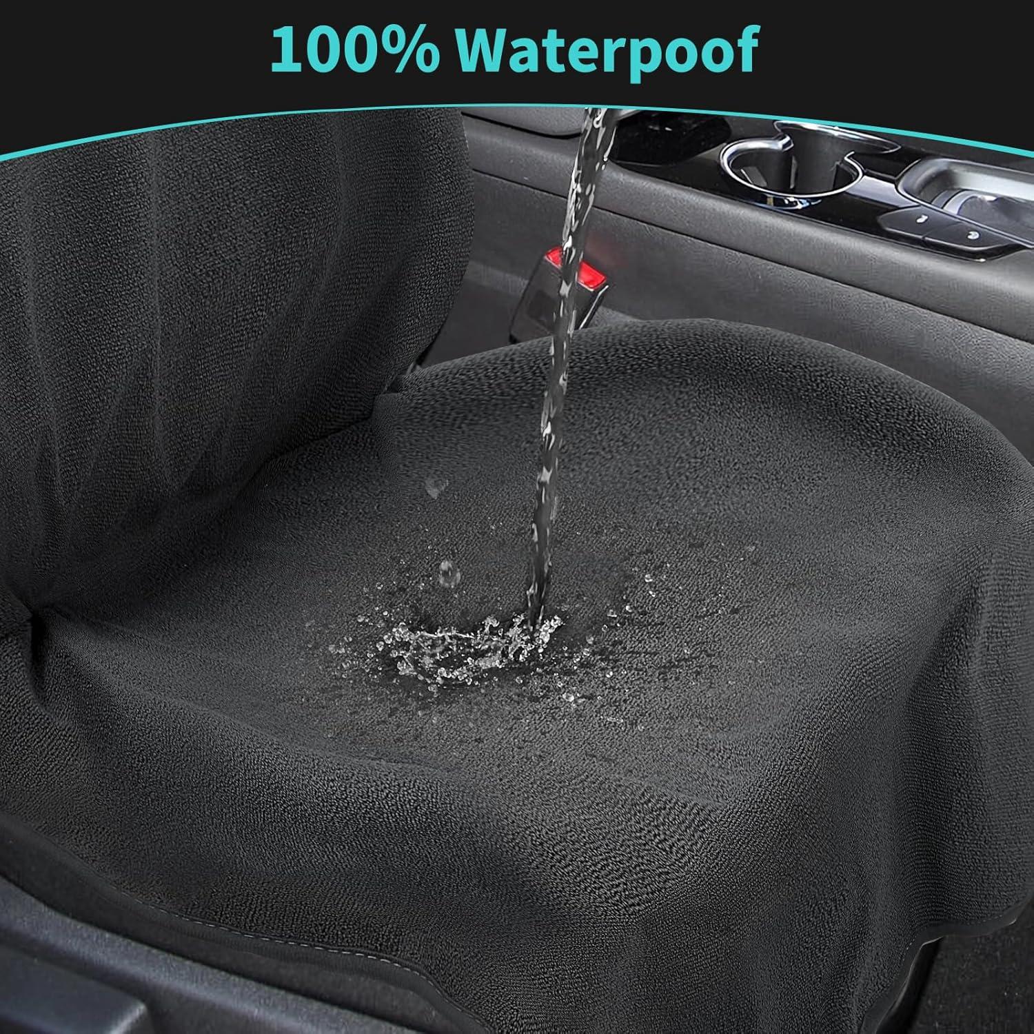 Paquete de 2 Fundas de Toalla Impermeables Movetility - Negro