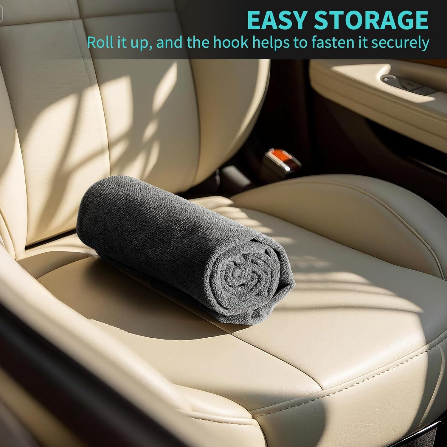 Paquete de 2 Fundas de Toalla Impermeables Movetility - Negro