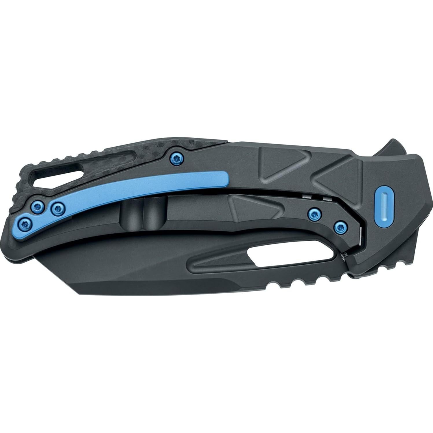 Cuchillo Plegable Fox Knives Chronos FX-552 Aluminio Negro 20cm