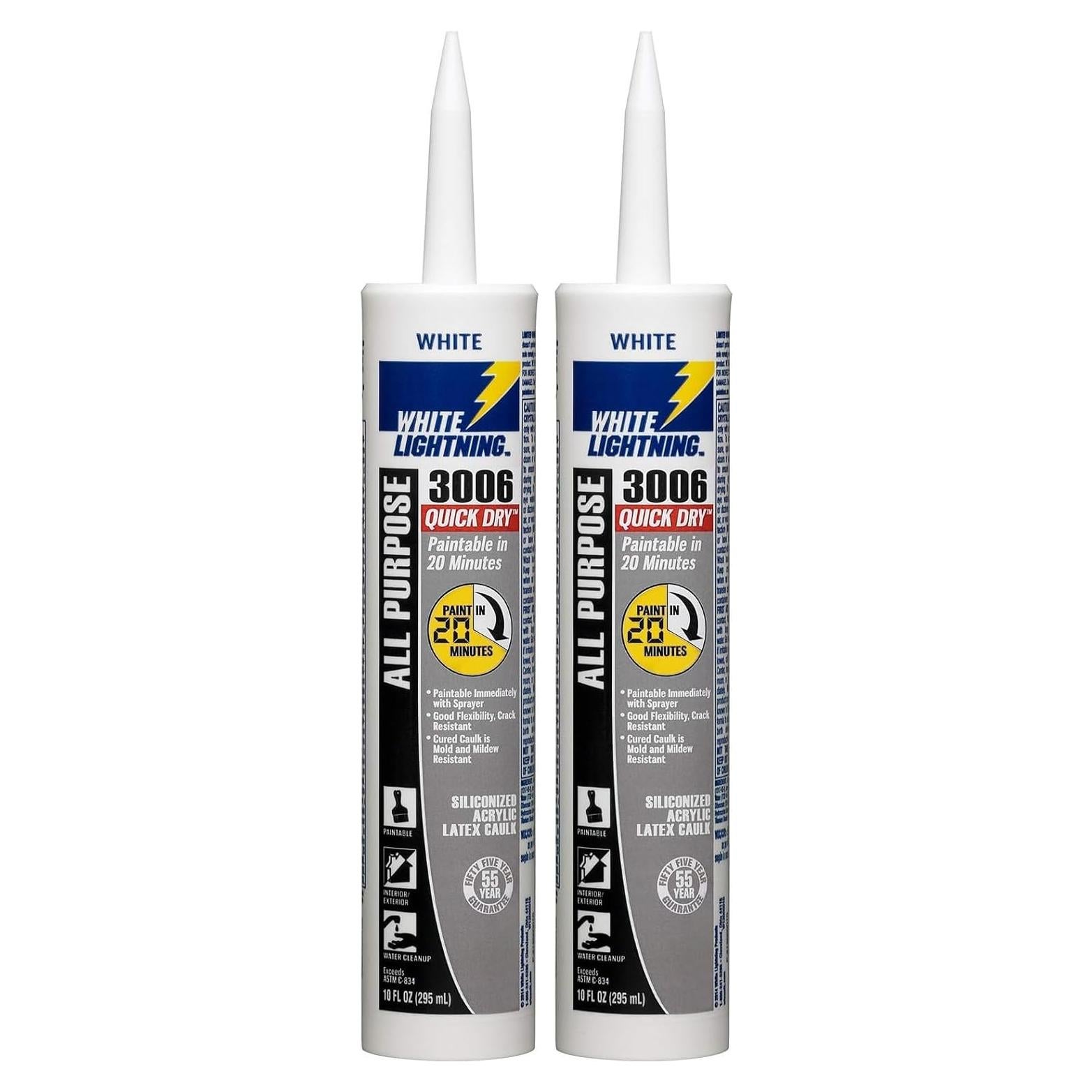 Sellador Adhesivo Blanco Rápido White Lightning 3006 296 ml