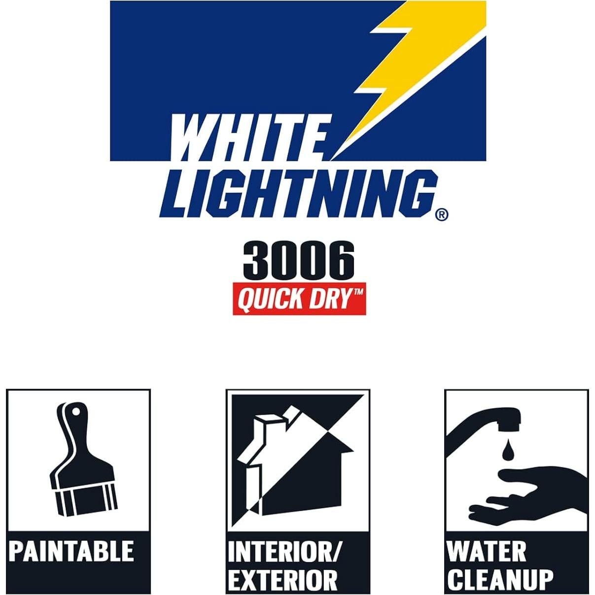 Sellador Adhesivo Blanco Rápido White Lightning 3006 296 ml