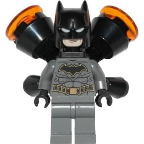 Minifigura LEGO Batman con mochila propulsora y pistola