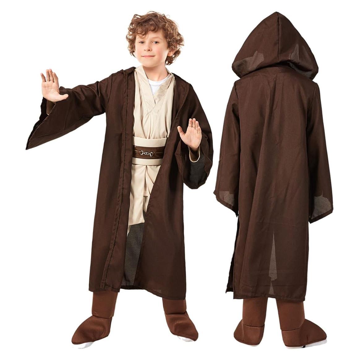 Disfraz de Halloween para Niños 5PCS Capa y Sable de Luz