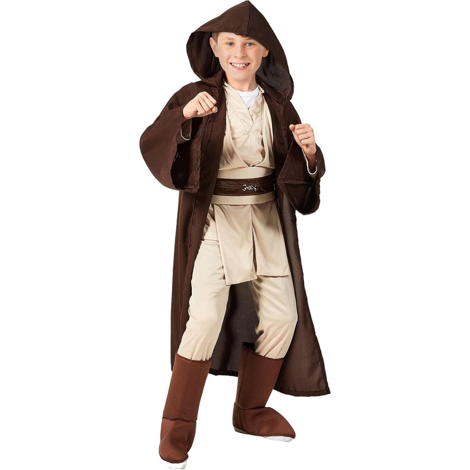 Disfraz de Halloween para Niños 5PCS Capa y Sable de Luz