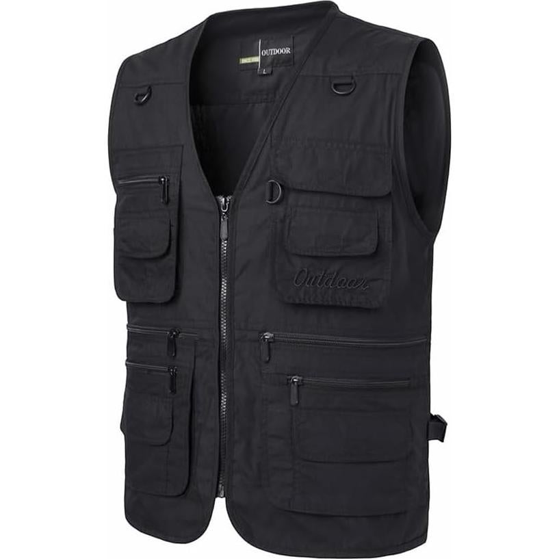 Chaleco de Trabajo para Hombres PASOK con Múltiples Bolsillos