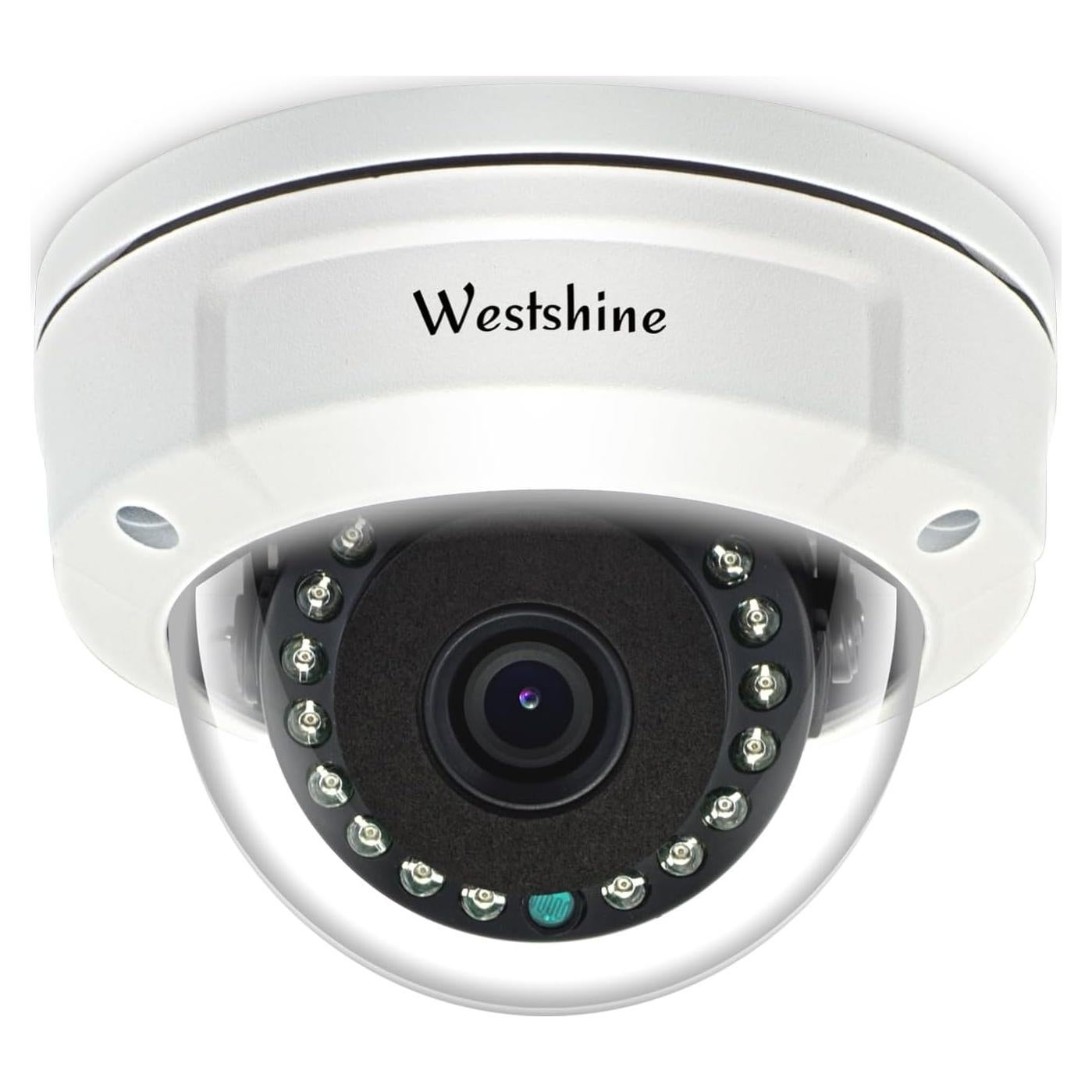 Cámara de Seguridad Dome 5MP Westshine con Lente 2.8mm IR