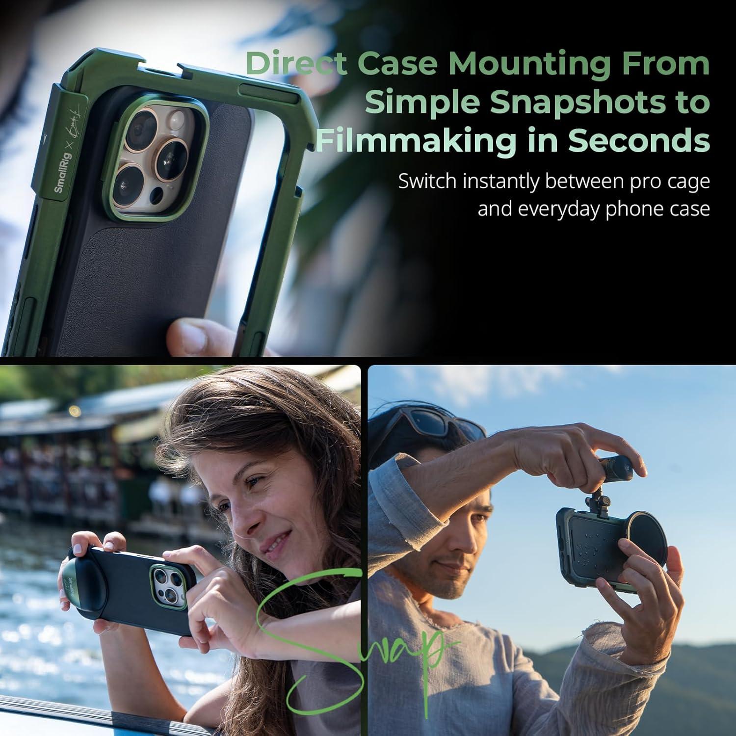 Kit de Video Móvil SmallRig 5002 para iPhone 16 Pro