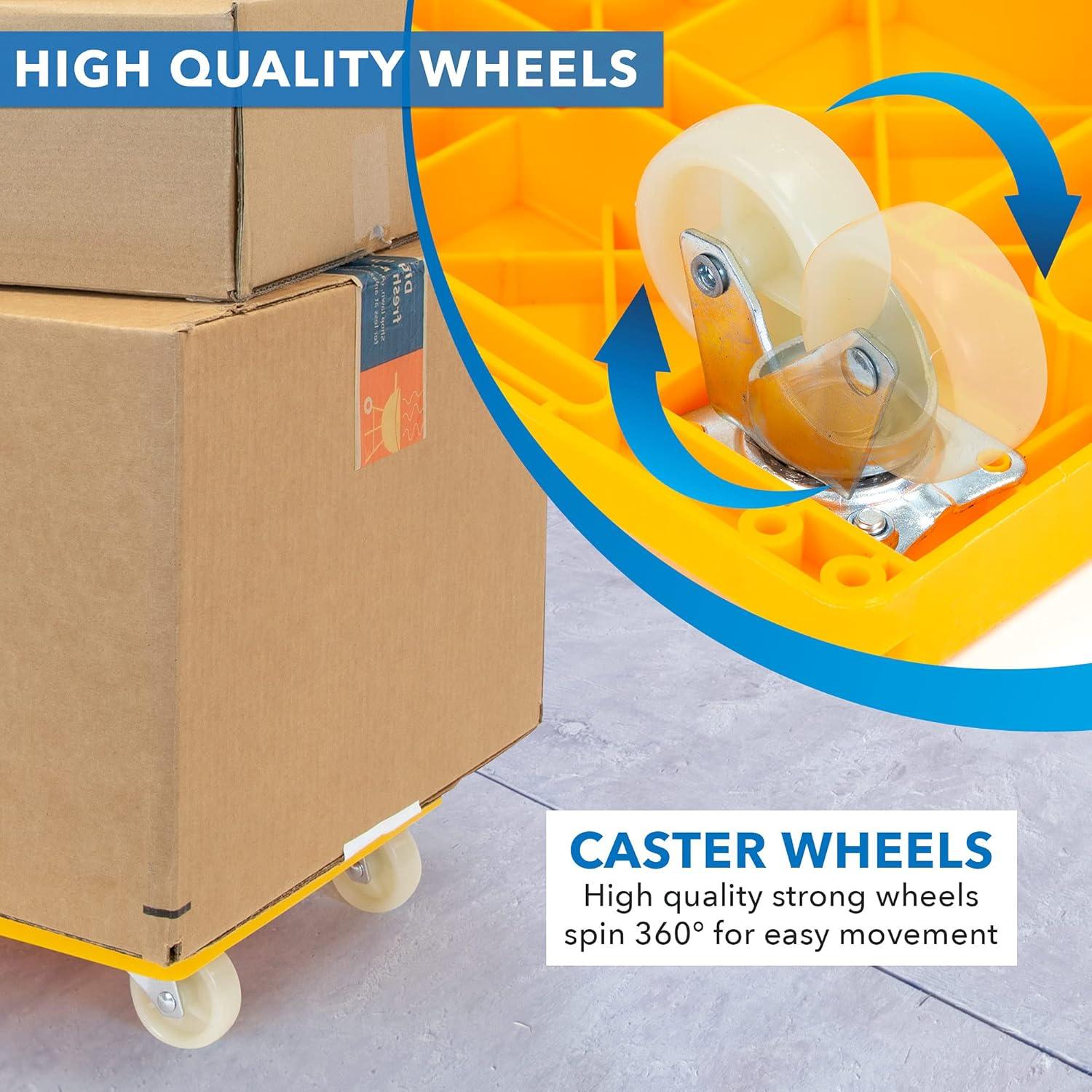 Carro Rodante Portátil Mount-It! MI-926, 100 Kg, 4 Ruedas