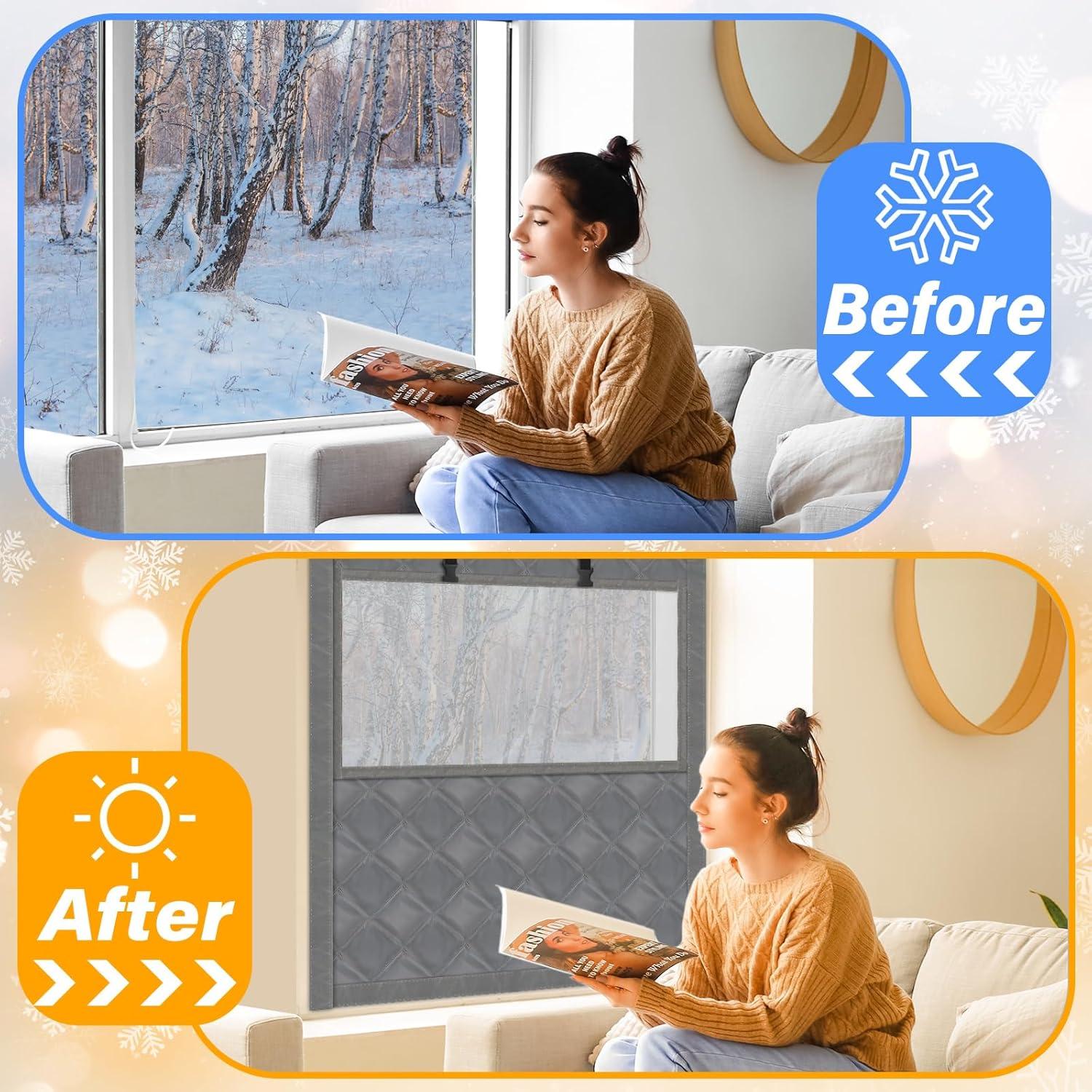 Kit de Aislamiento Térmico para Ventanas Beeveer 66x96.5cm