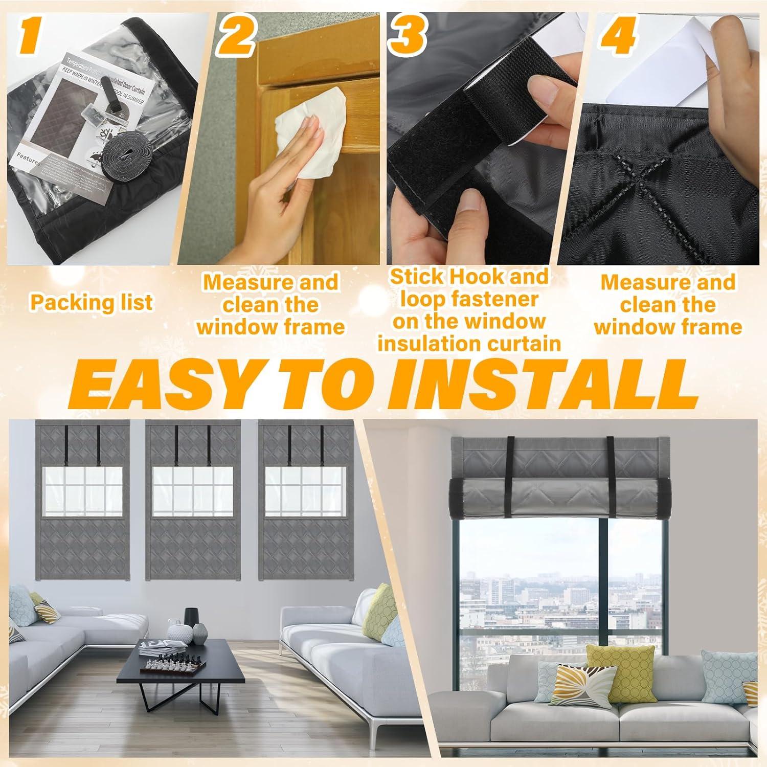 Kit de Aislamiento Térmico para Ventanas Beeveer 66x96.5cm