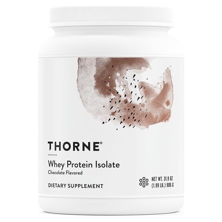 Aislado de Proteína de Suero Thorne 0.90 kg Chocolate 21g