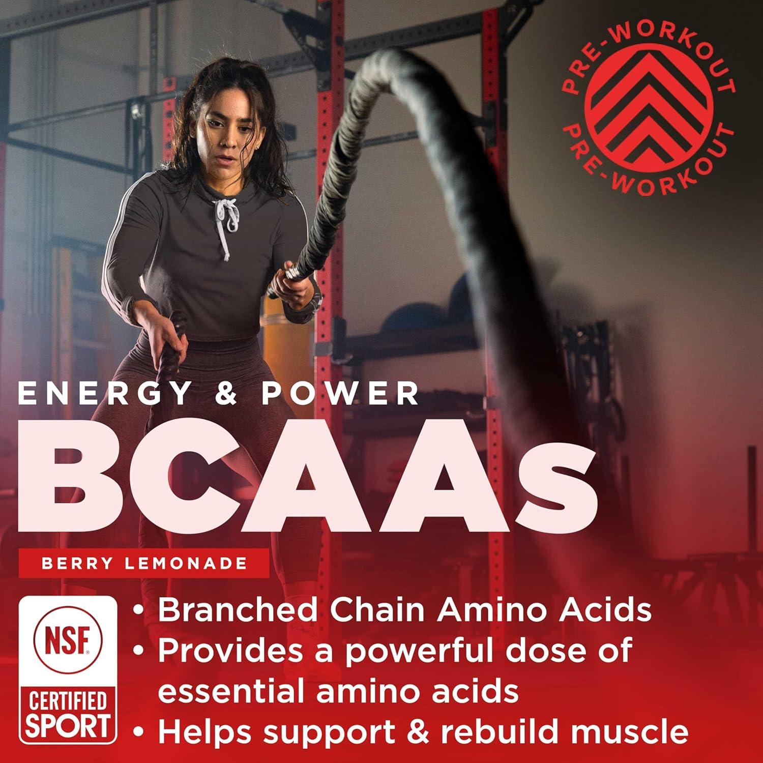 Polvo BCAA Gnarly Nutrition Limonada de Baya 300 g