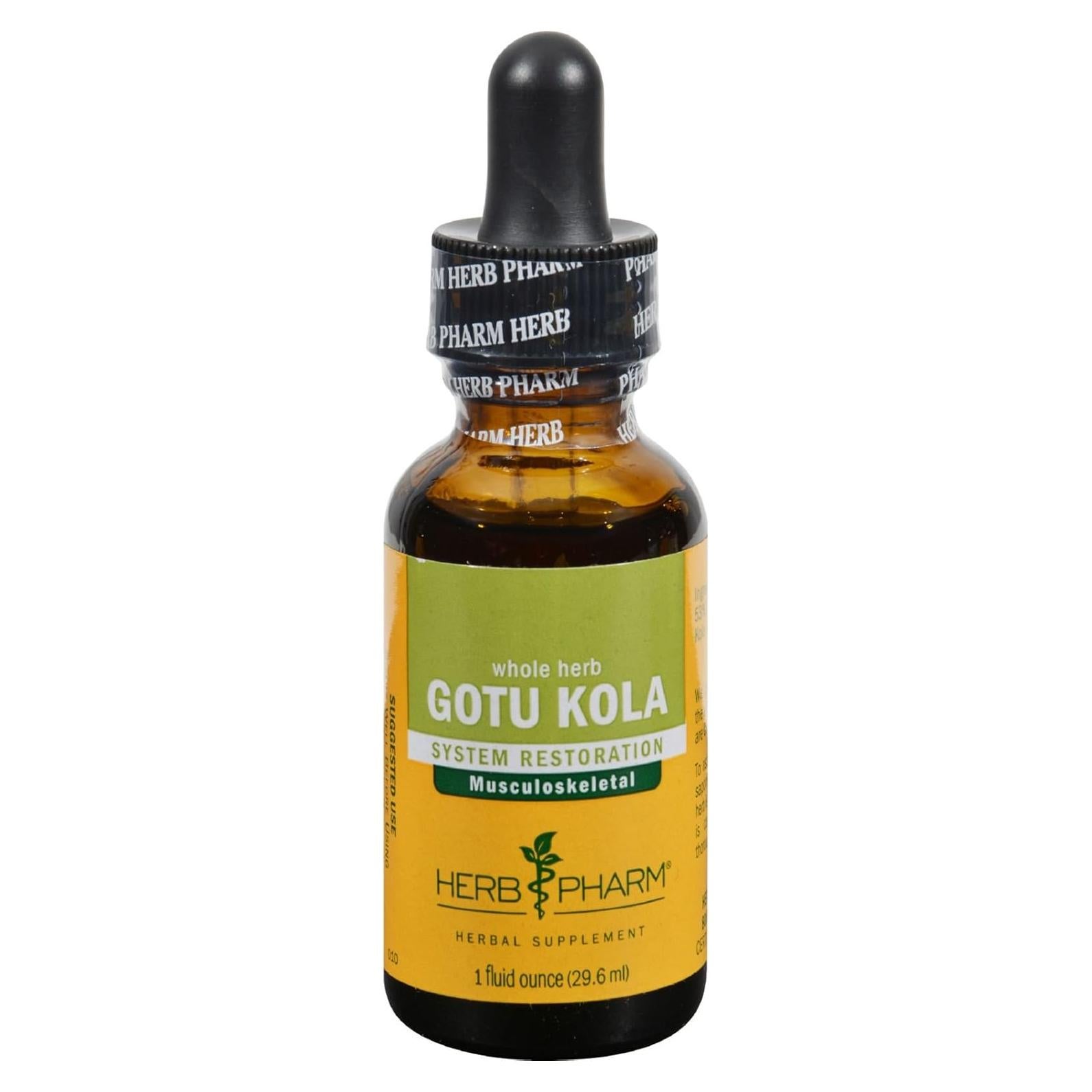 Extracto Líquido de Gotu Kola Orgánico Herb Pharm 30 ml