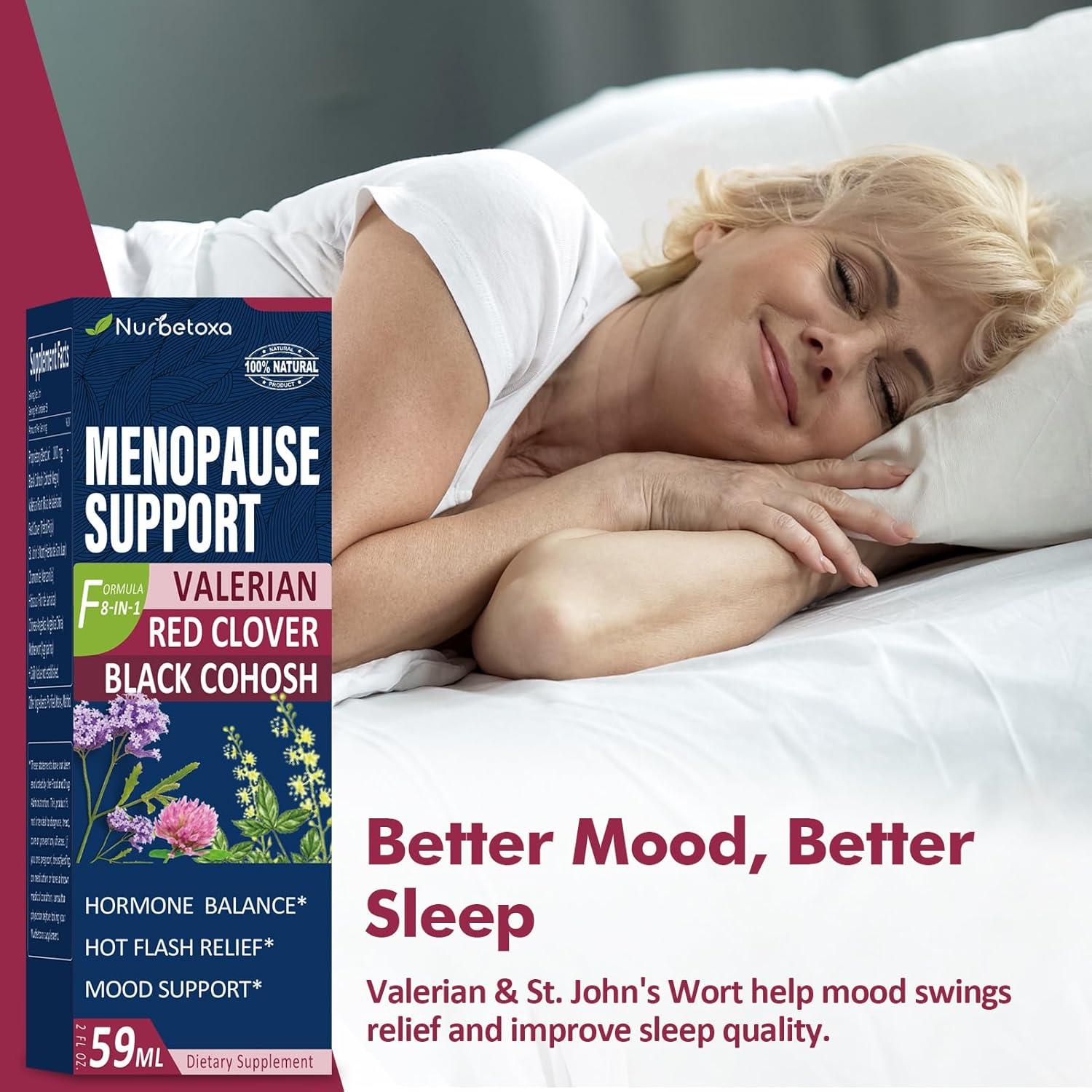 Gotas de Cohosh Negro Nurbetoxa 60 ml - Suplemento Menopausia