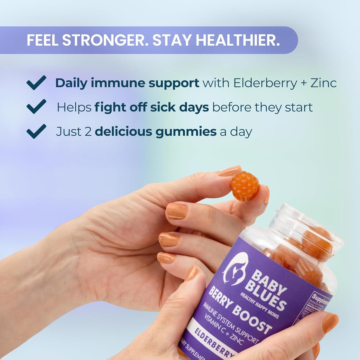 Gominolas Baby Blues para Mamás - Apoyo Inmunológico 60 piezas