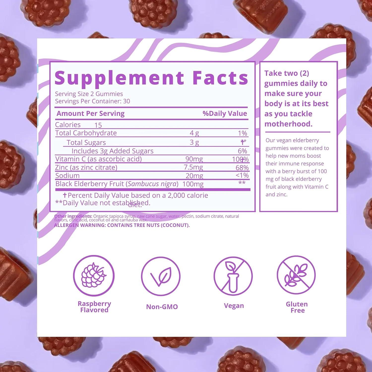 Gominolas Baby Blues para Mamás - Apoyo Inmunológico 60 piezas