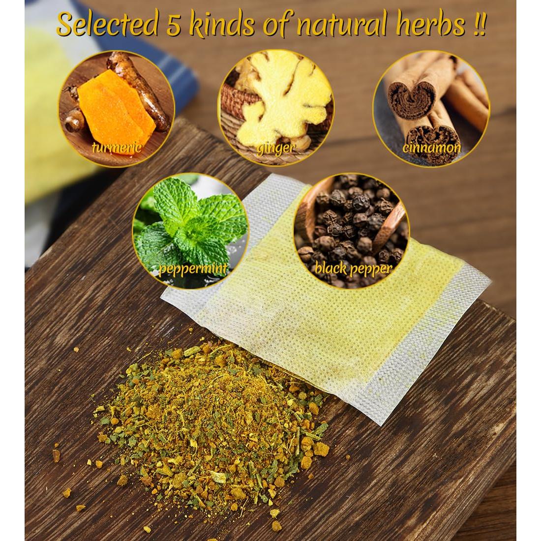 60 Bolsitas de Té Anti-Inflammaherb YILINSHA 100% Natural