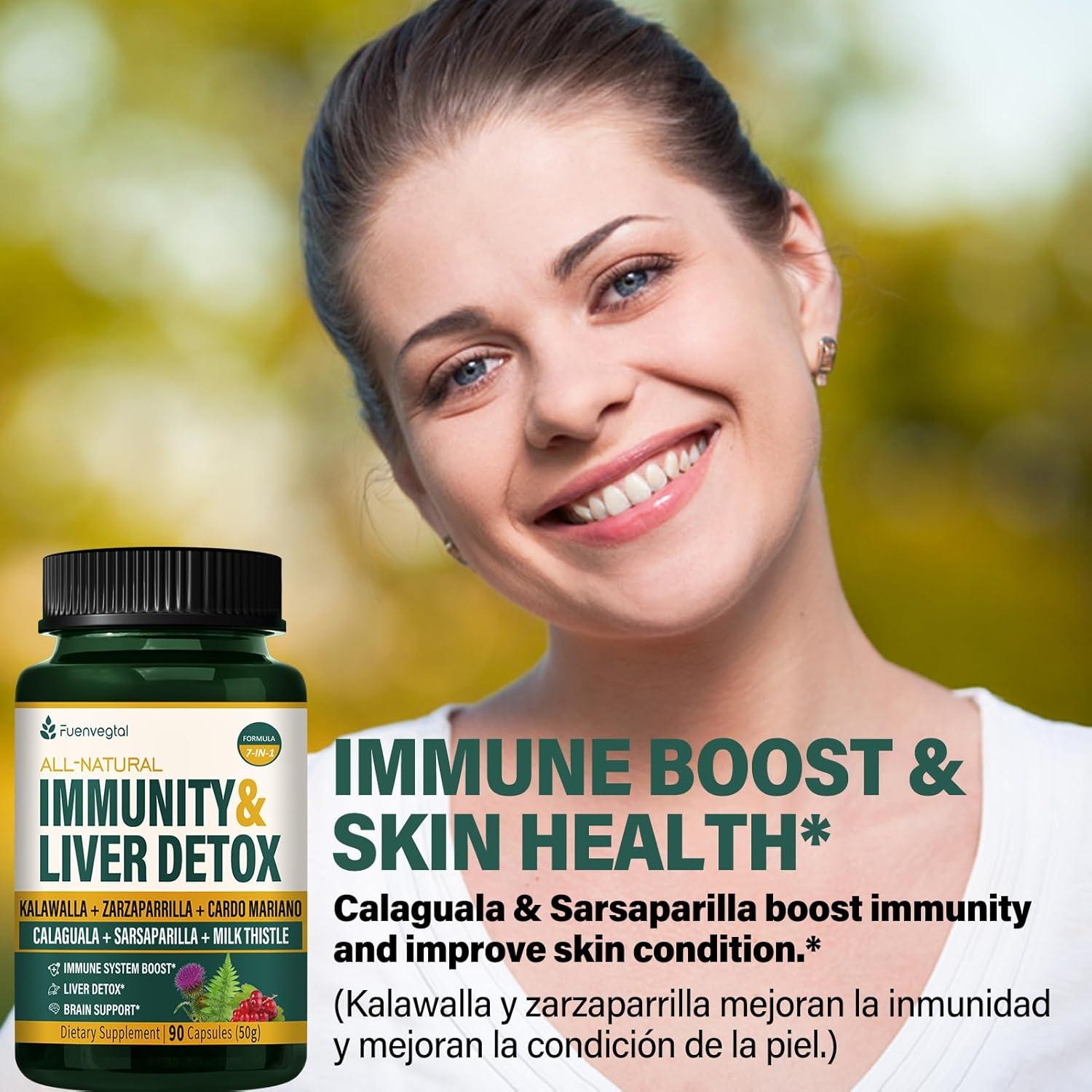 Cápsulas de Raíz de Zarzaparrilla Fuenvegtal 90 Caps Inmunidad