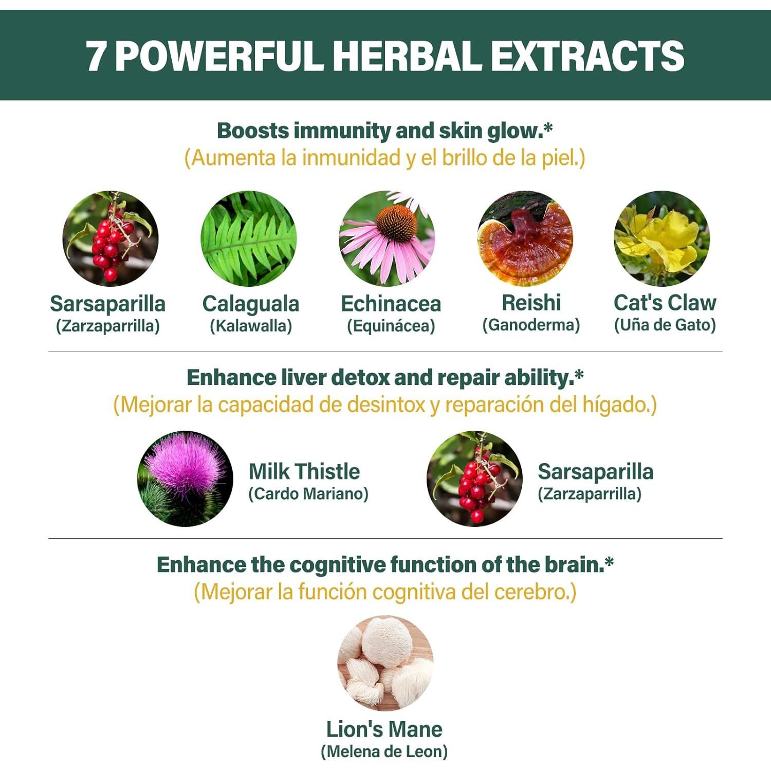 Cápsulas de Raíz de Zarzaparrilla Fuenvegtal 90 Caps Inmunidad