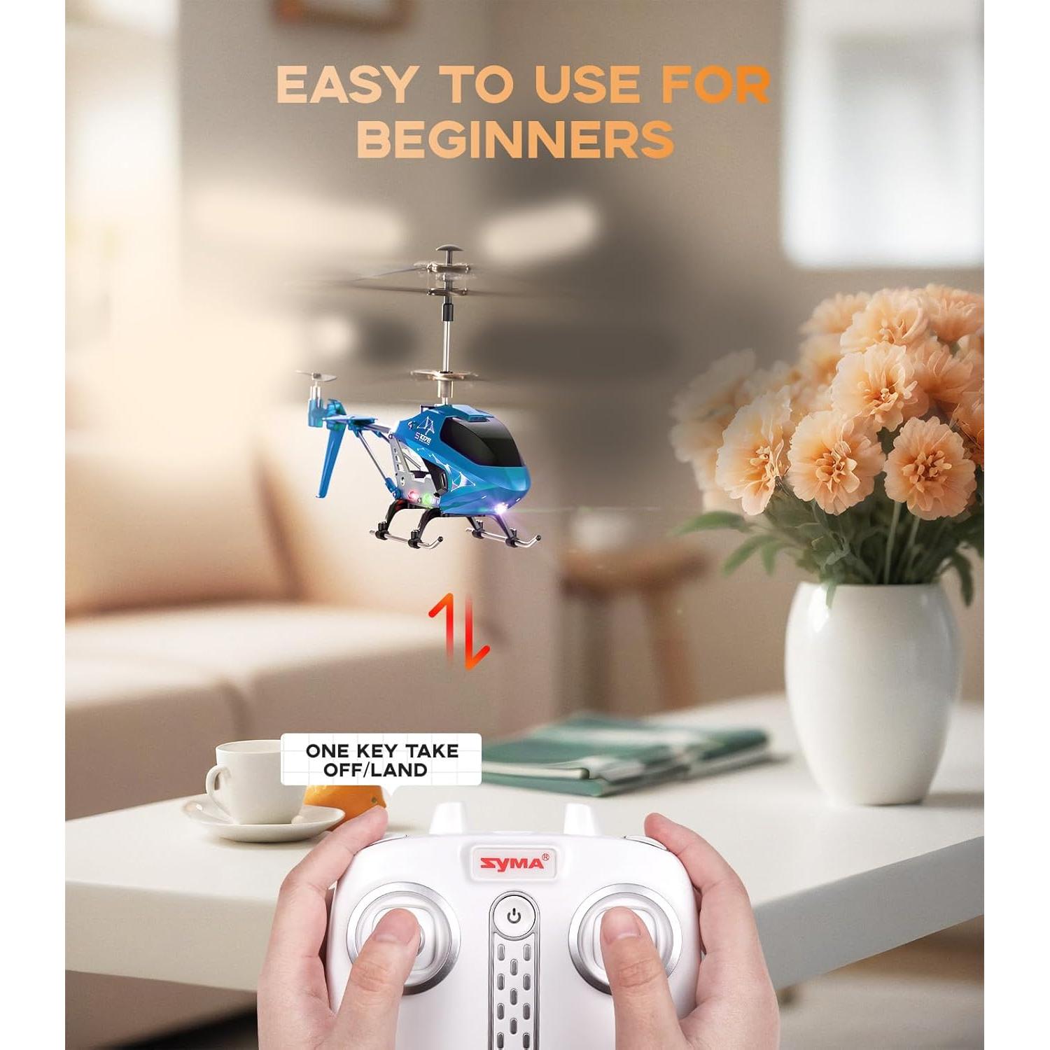 Helicóptero RC SYMA S107H-E con Mantenimiento de Altitud