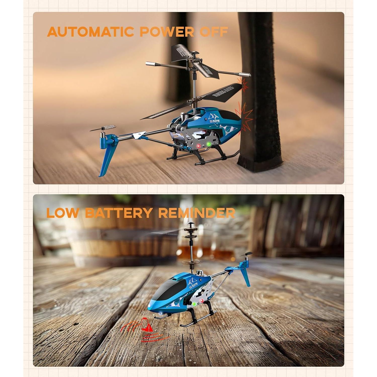 Helicóptero RC SYMA S107H-E con Mantenimiento de Altitud