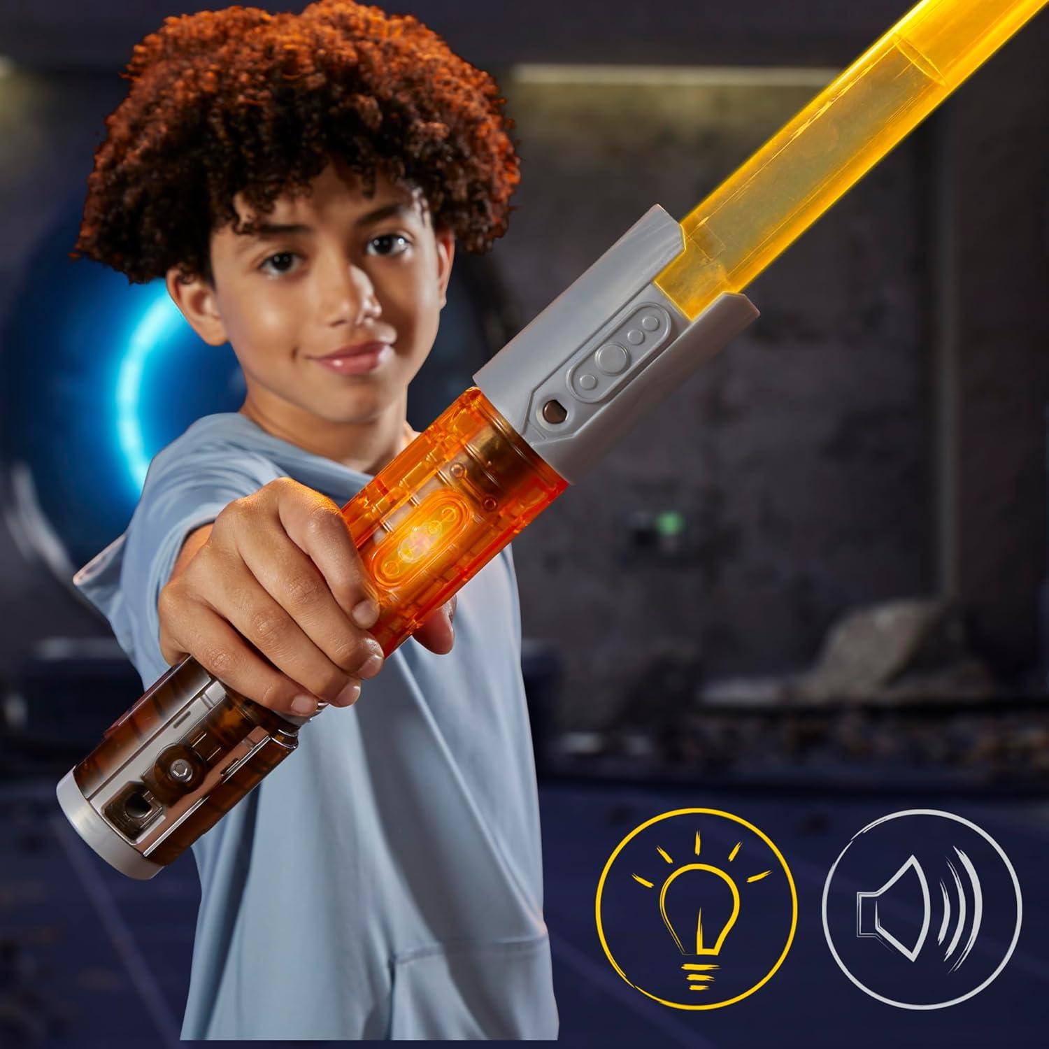 Sable de Luz Star Wars Hasbro Yord Fandar Amarillo 53.98 cm