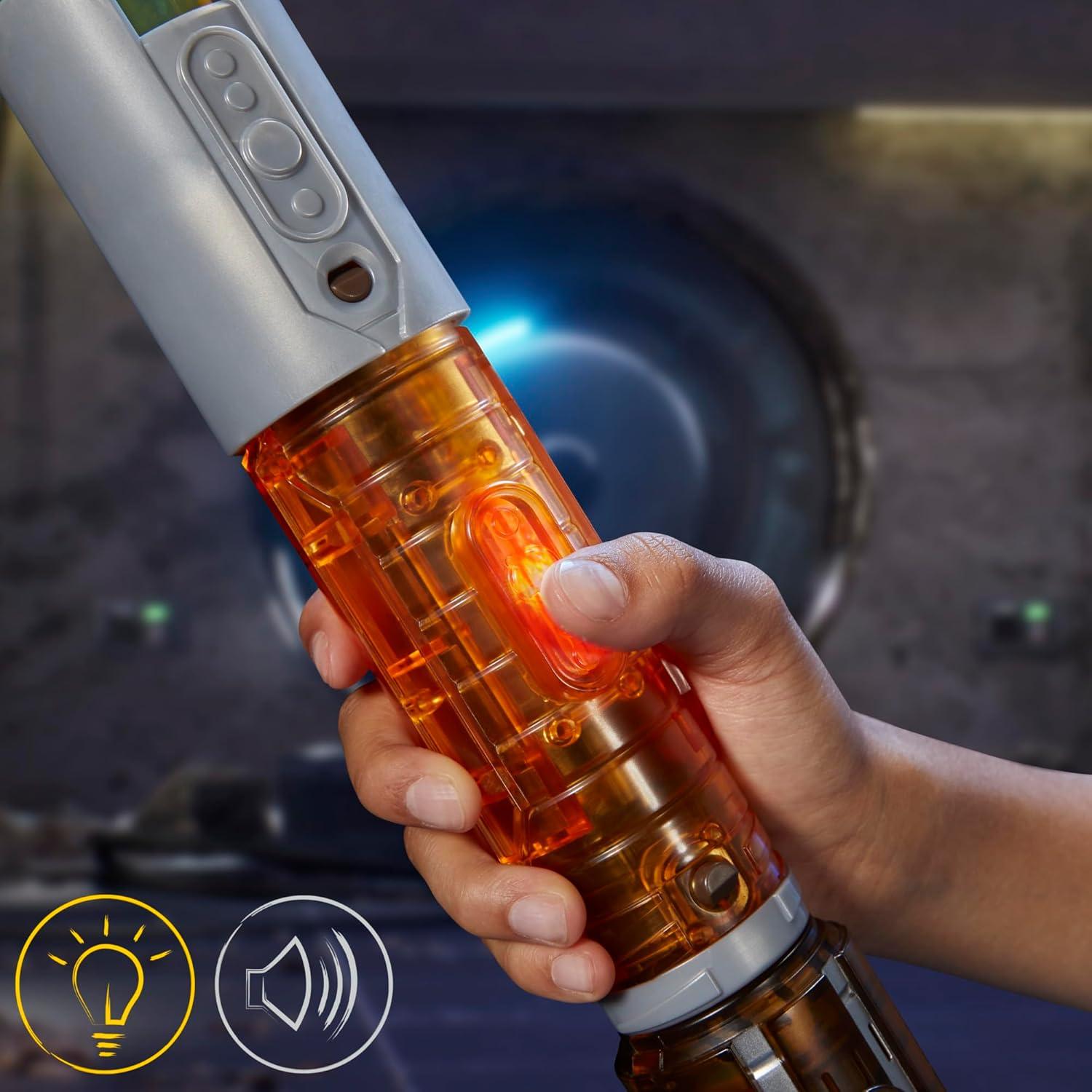 Sable de Luz Star Wars Hasbro Yord Fandar Amarillo 53.98 cm