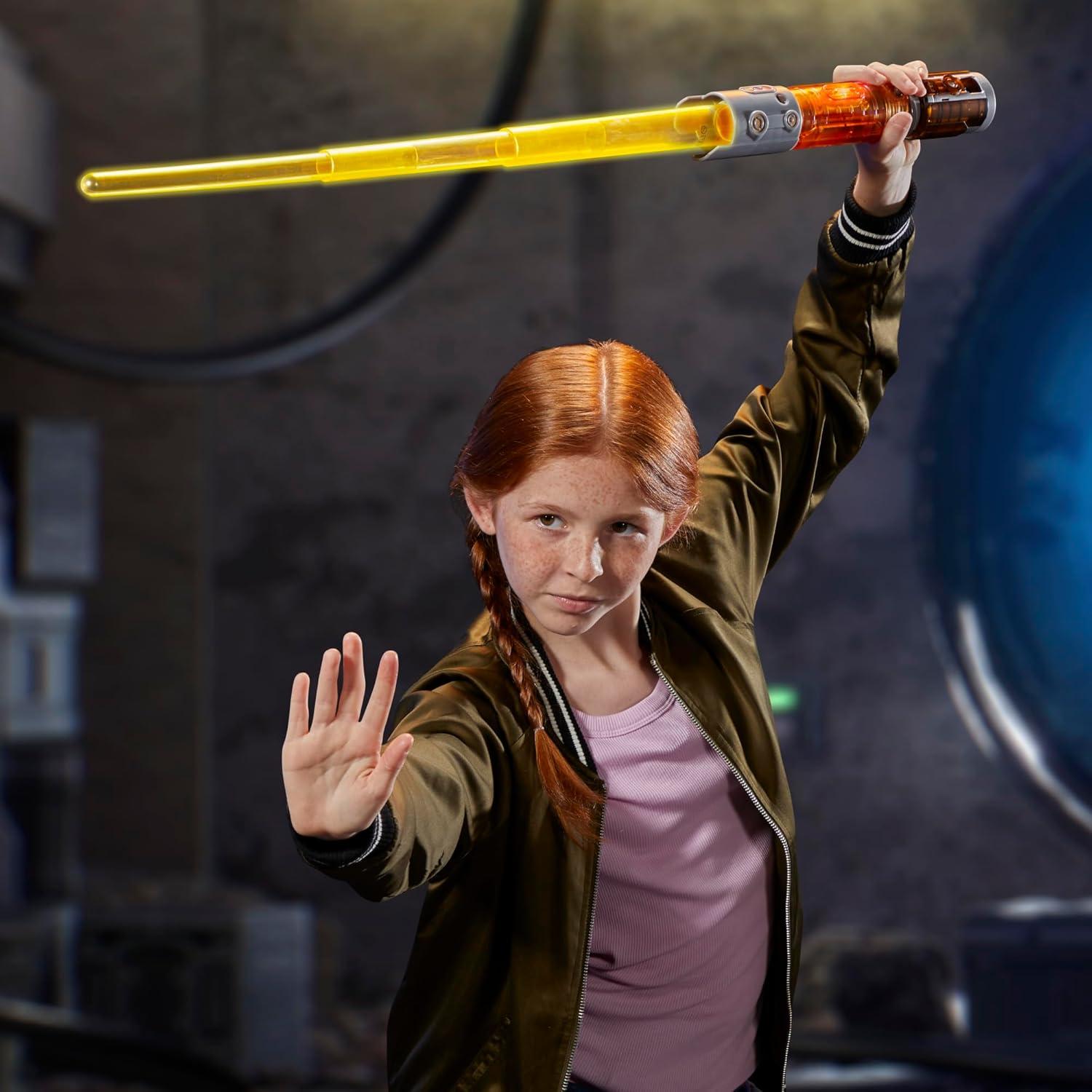 Sable de Luz Star Wars Hasbro Yord Fandar Amarillo 53.98 cm