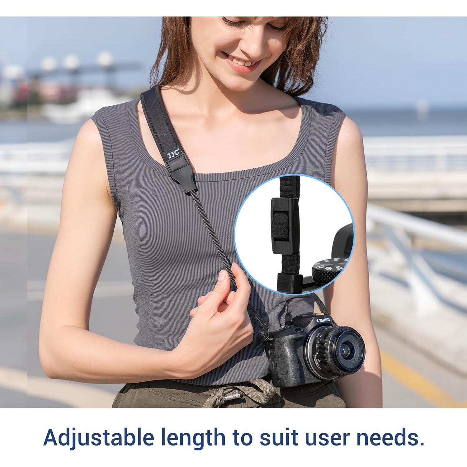 Correa de Hombro Suave JJC para Cámara Mirrorless y DSLR