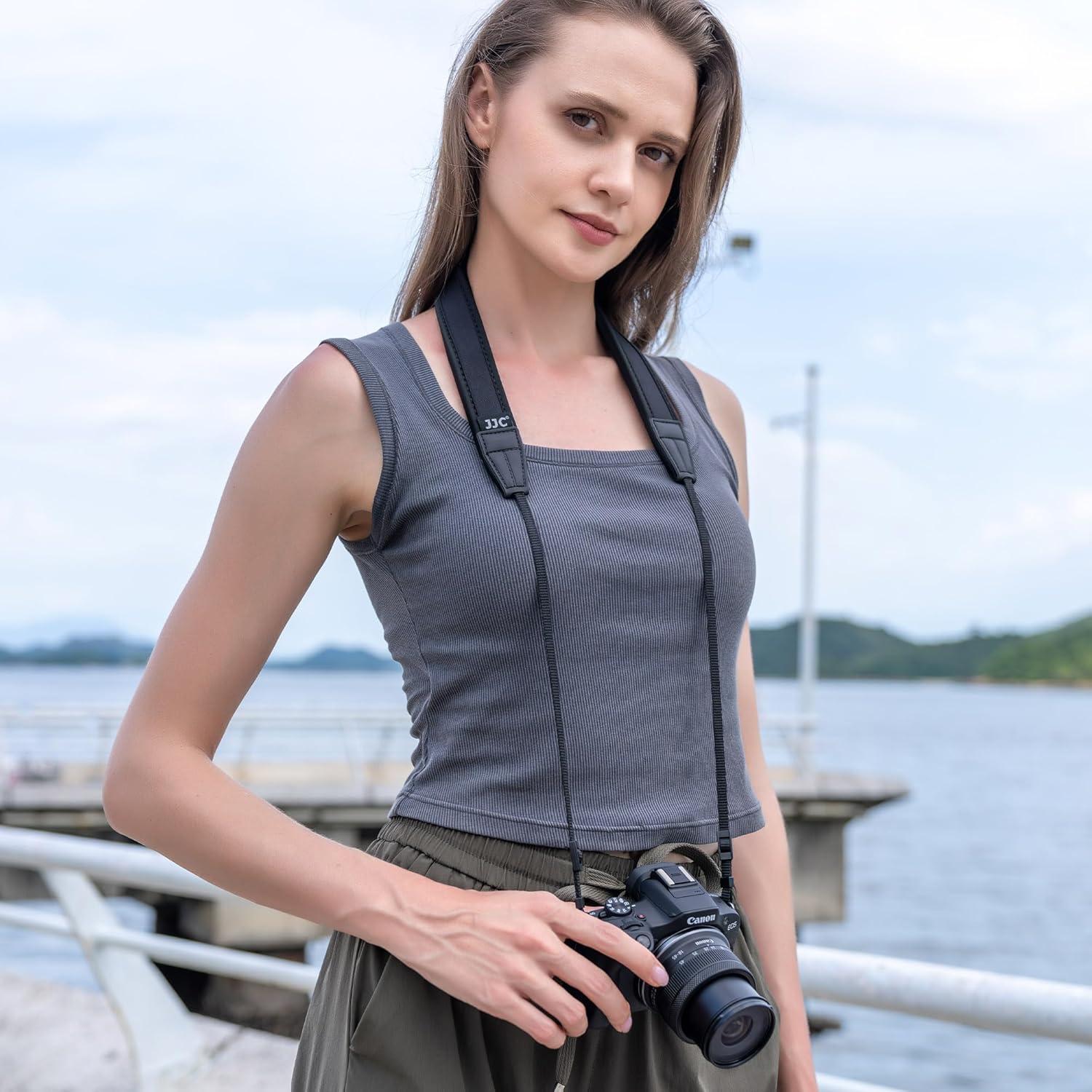 Correa de Hombro Suave JJC para Cámara Mirrorless y DSLR