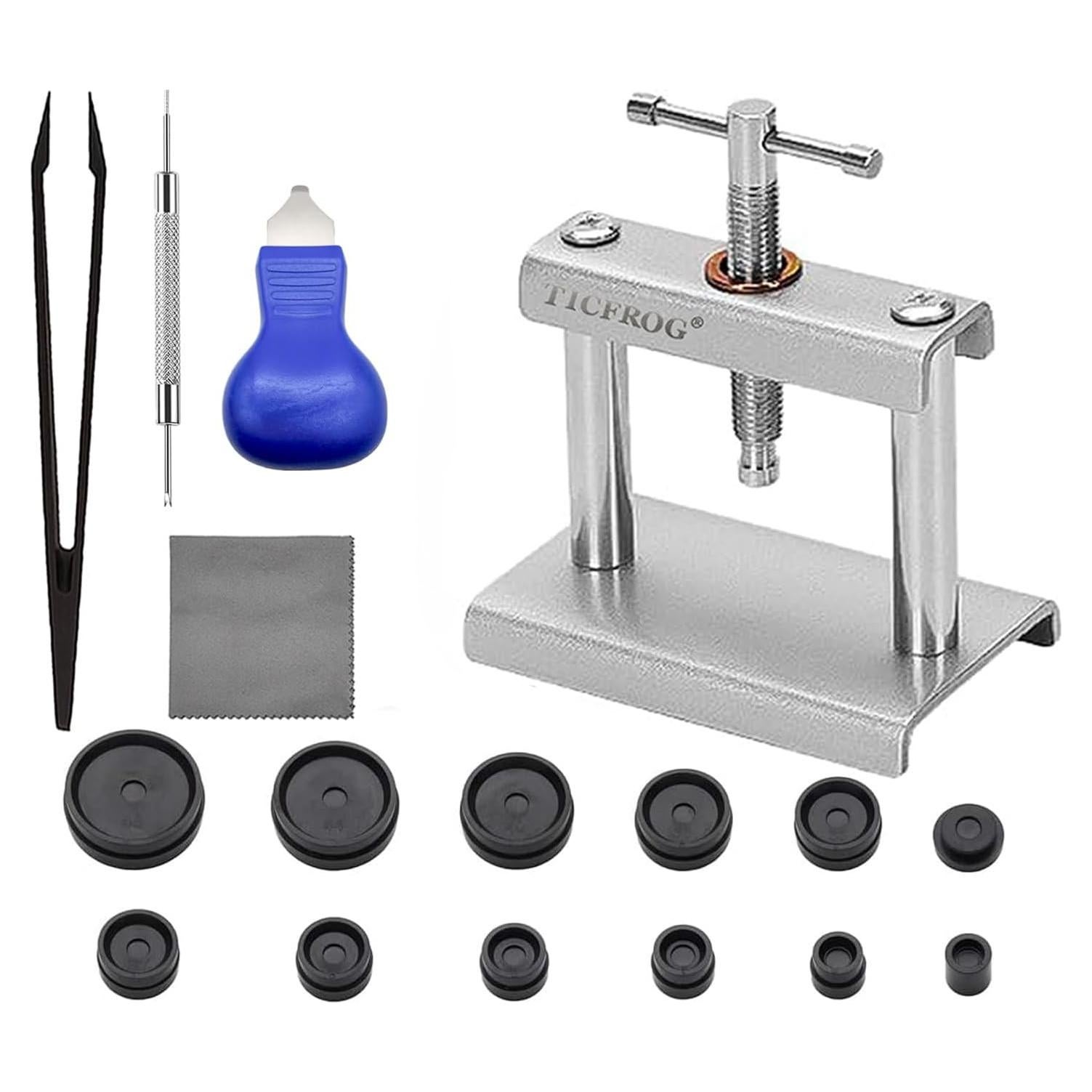 Kit de Herramientas para Reloj TICFROG - Prensa y Abridor