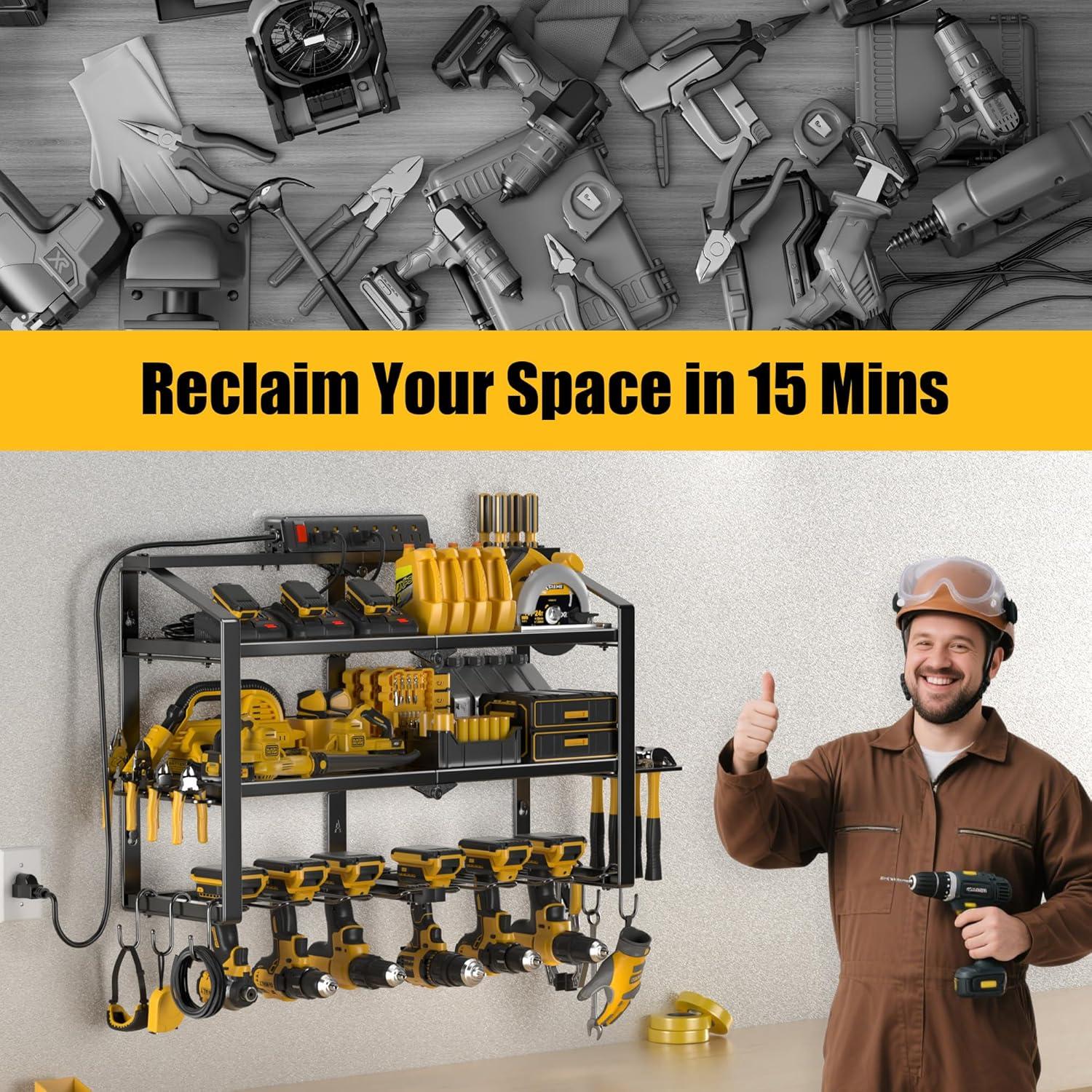 Organizador de Herramientas Eléctricas Spampur 3 Niveles 272 kg