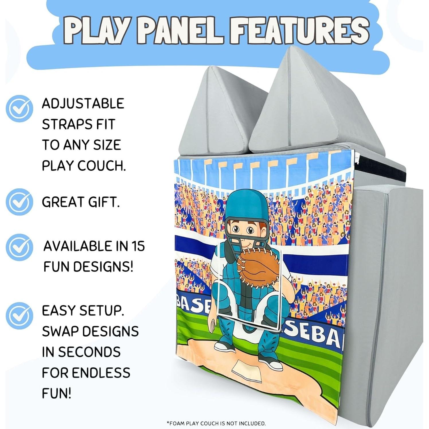 Panel de Juego Couch Swag Béisbol para Sofá Infantil 85x94cm