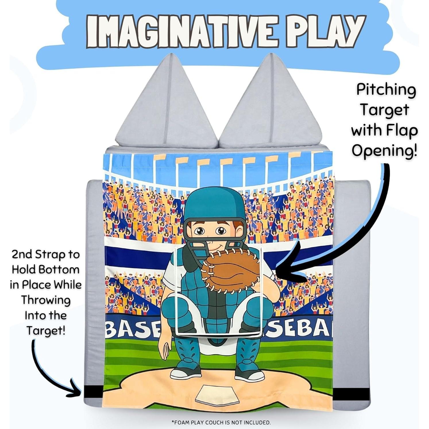 Panel de Juego Couch Swag Béisbol para Sofá Infantil 85x94cm