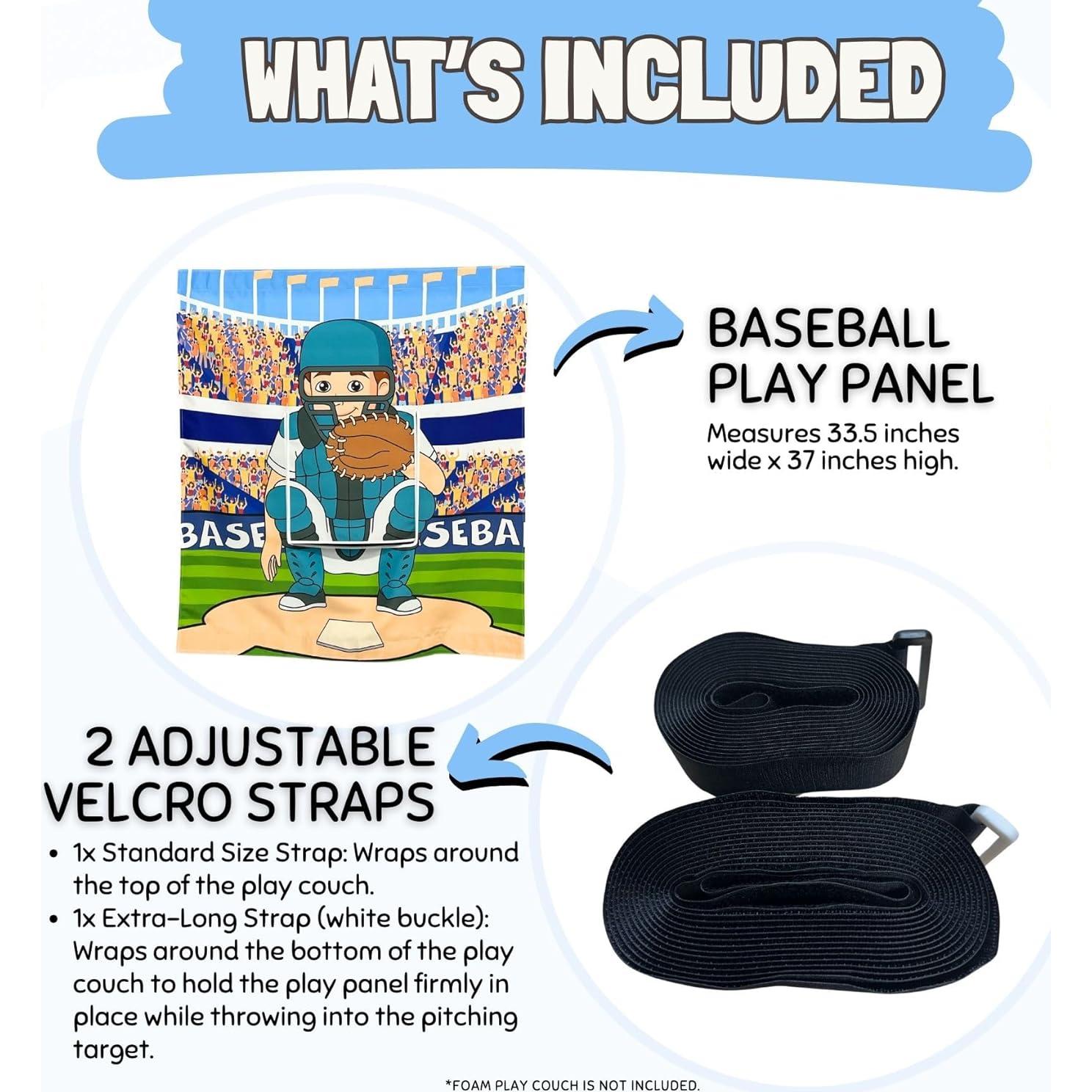 Panel de Juego Couch Swag Béisbol para Sofá Infantil 85x94cm