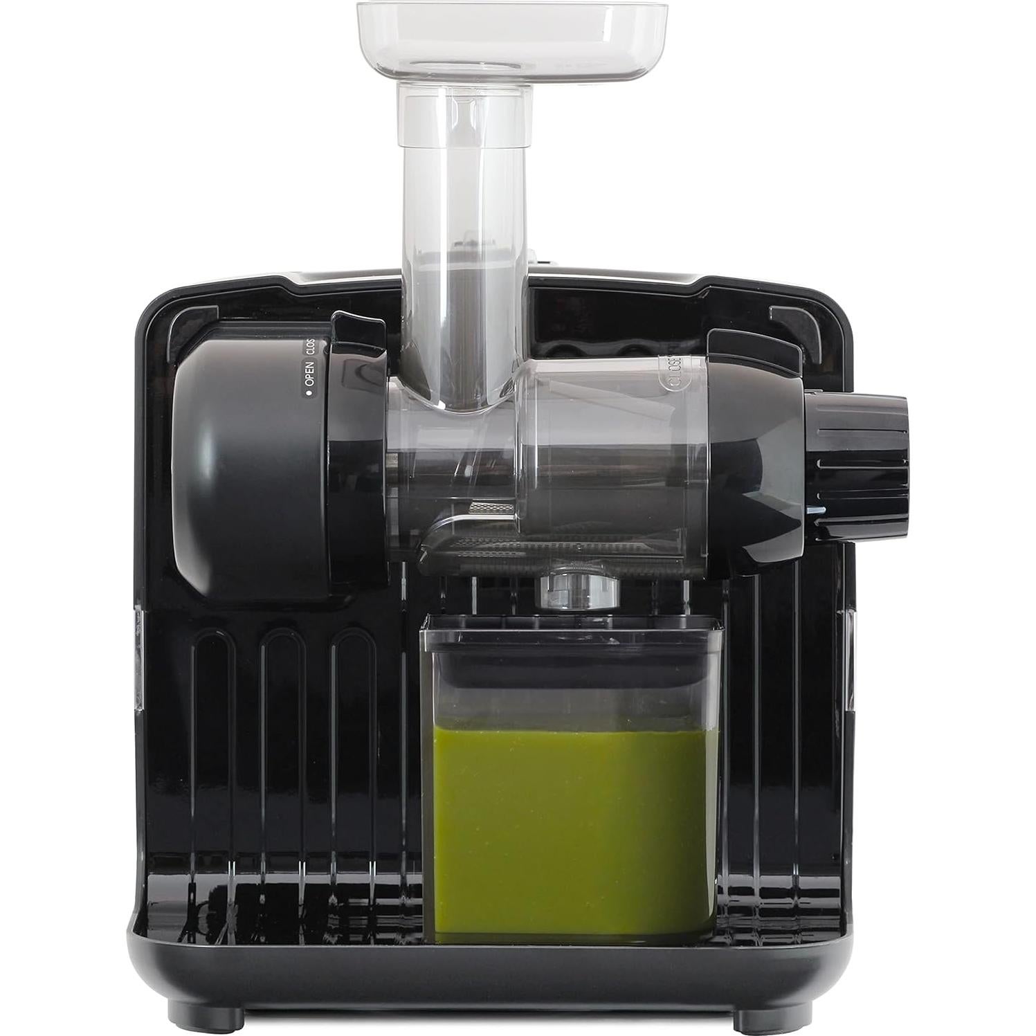 Extractor de Jugo Omega Cold Press 200W Negro 80 RPM Multifuncional