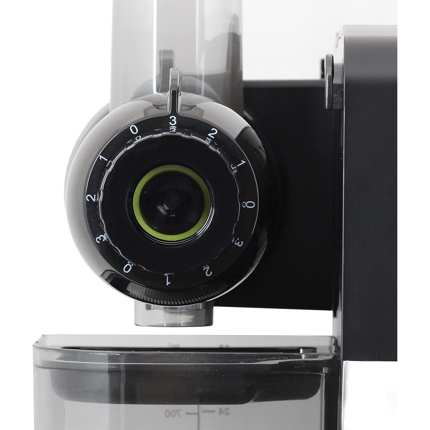 Extractor de Jugo Omega Cold Press 200W Negro 80 RPM Multifuncional