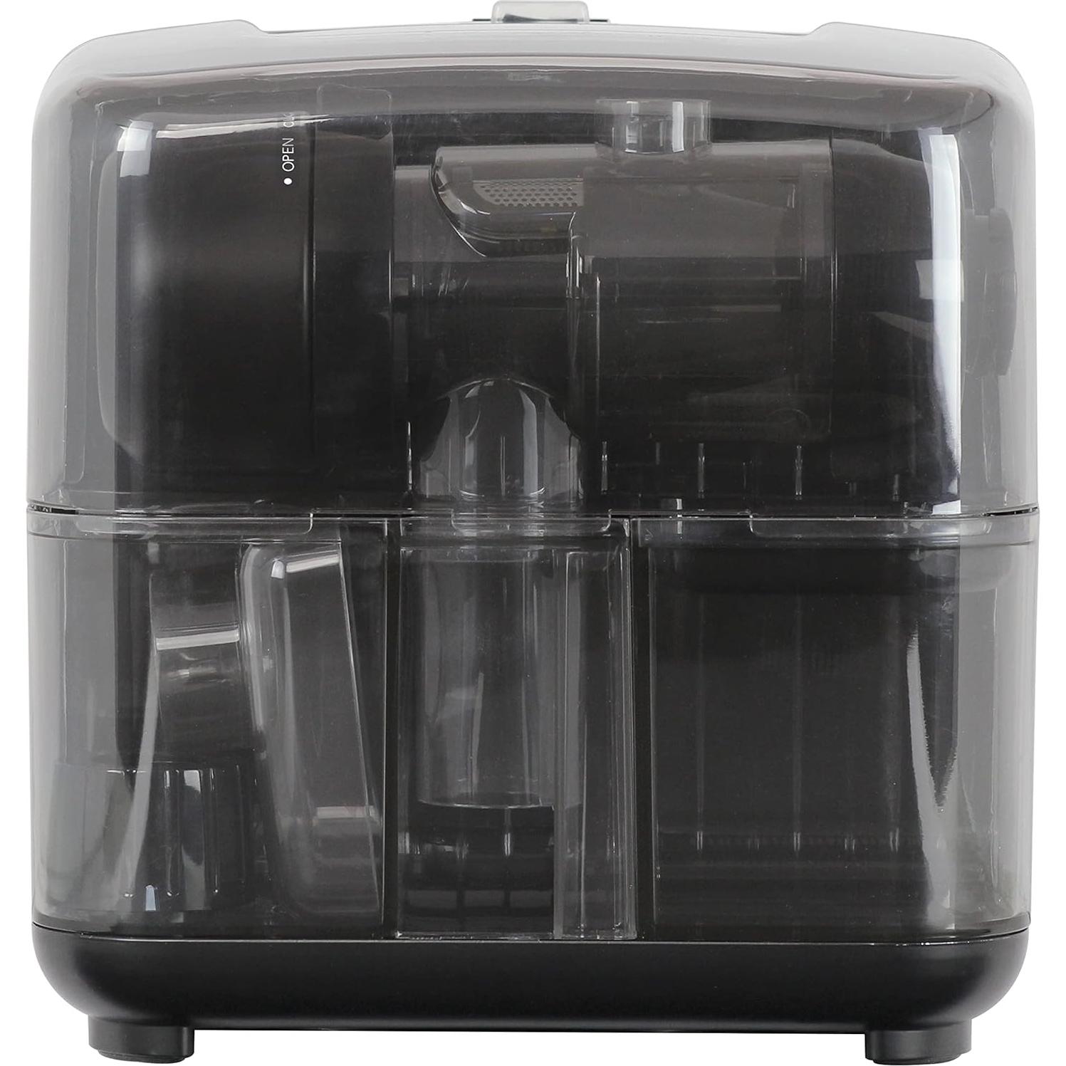 Extractor de Jugo Omega Cold Press 200W Negro 80 RPM Multifuncional