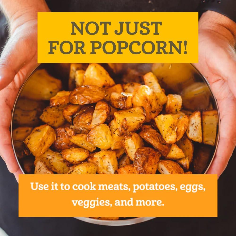 Palomitas Gourmet Franklin 32 oz - Clásico, Sal y Aceite de Coco