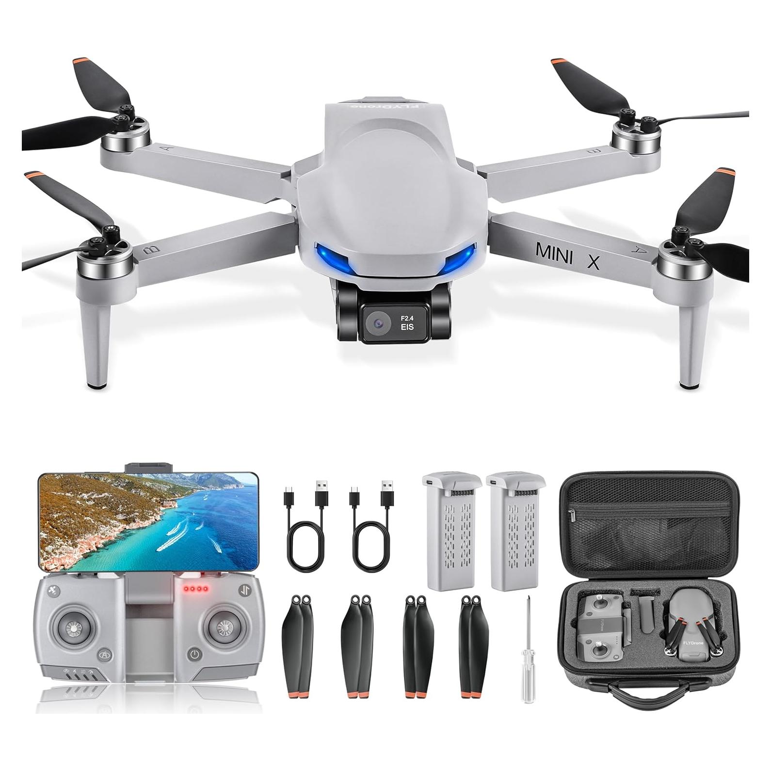 Dron FLYDrone MINI X 4K EIS 2 ejes 0.11 kg GPS